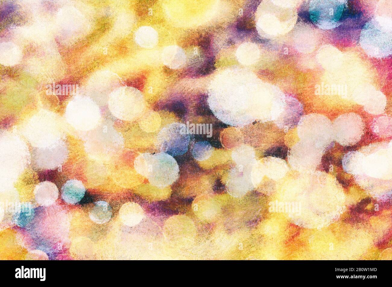 Composizione verniciata con pennellate vibranti. Pittura colorata testurizzata. Carta da parati verniciata spazzolata. Foto Stock