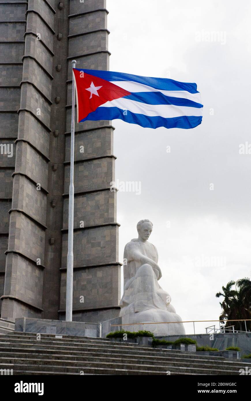 Memoriale a José Martí in Piazza della Rivoluzione. Havana.Cuba Foto Stock