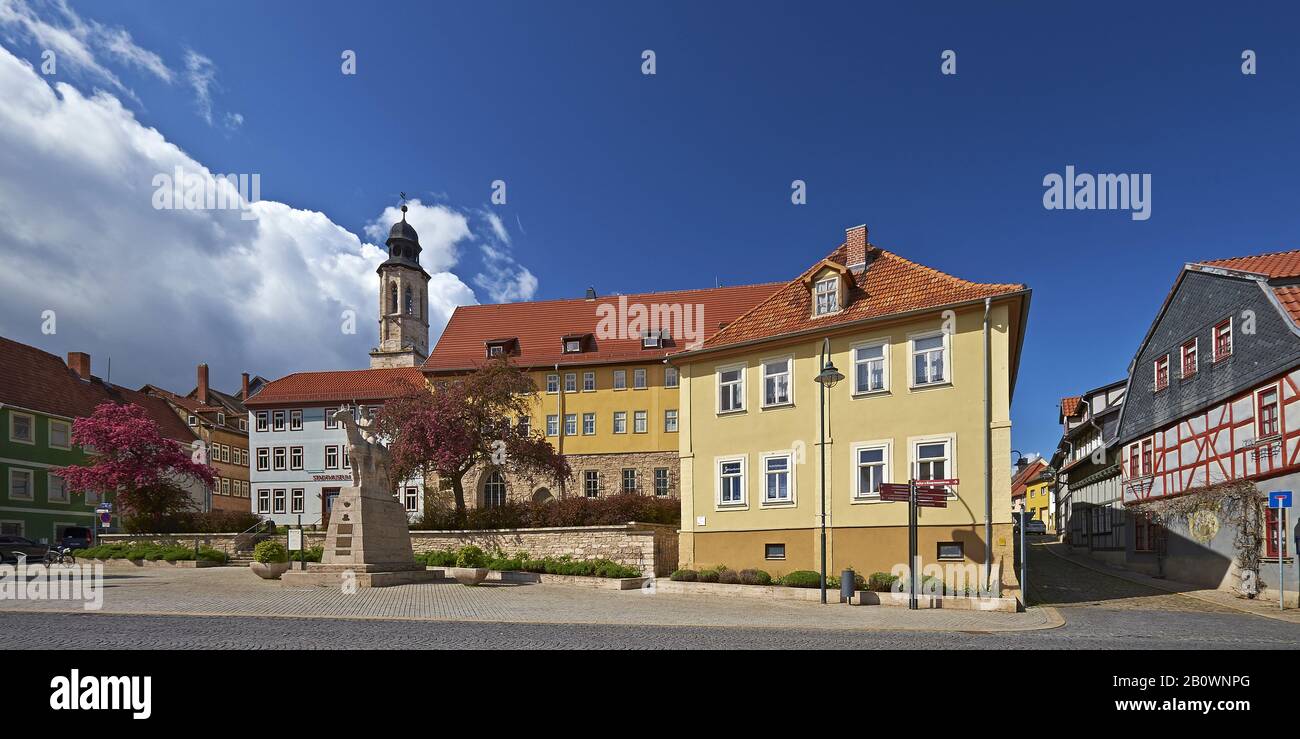 Museo della città nel monastero agostiniano di Bad Langensalzza, Turingia, Germania, Europa Foto Stock