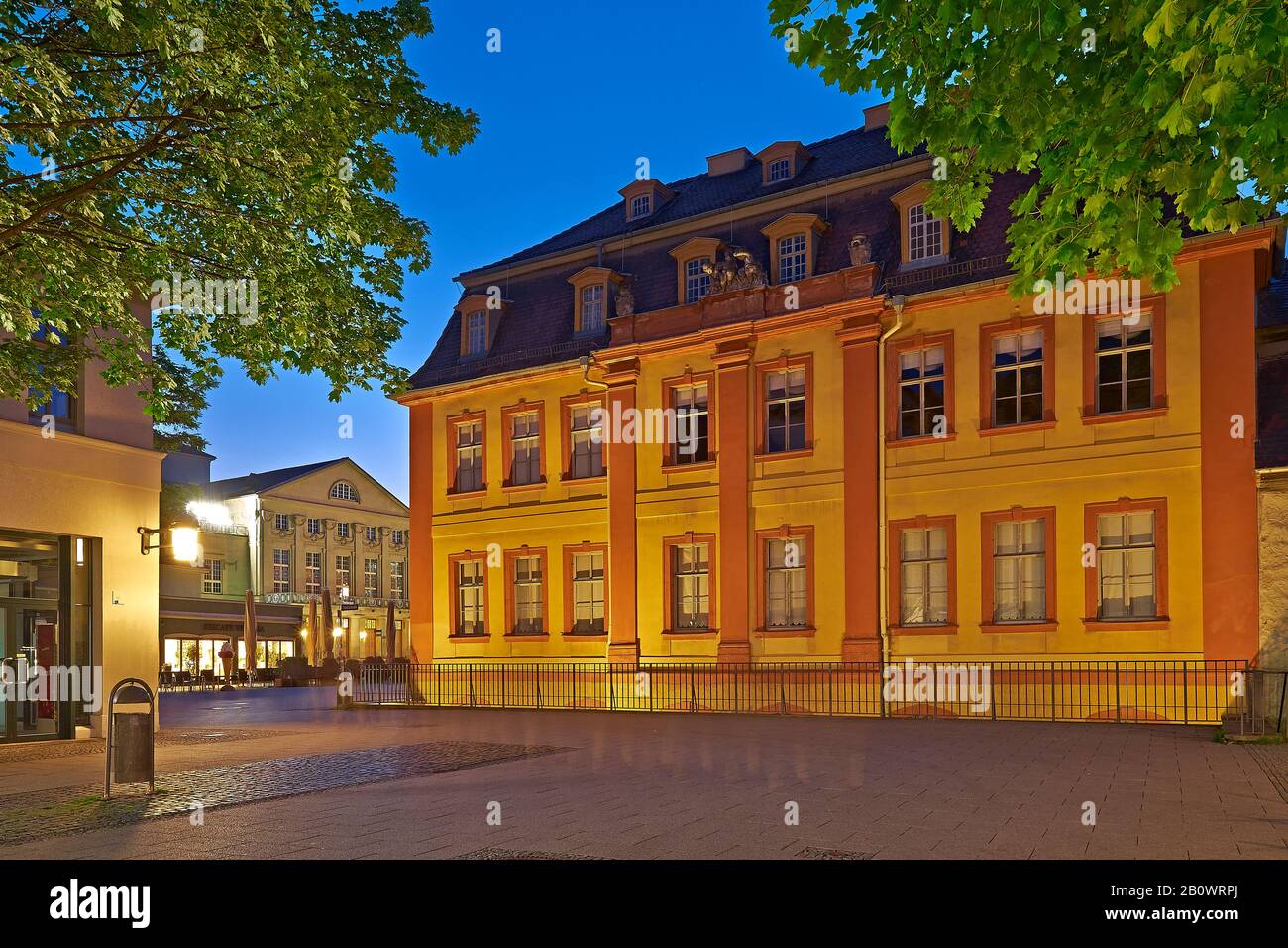 Wittumspalais A Weimar, Turingia, Germania, Europa Foto Stock