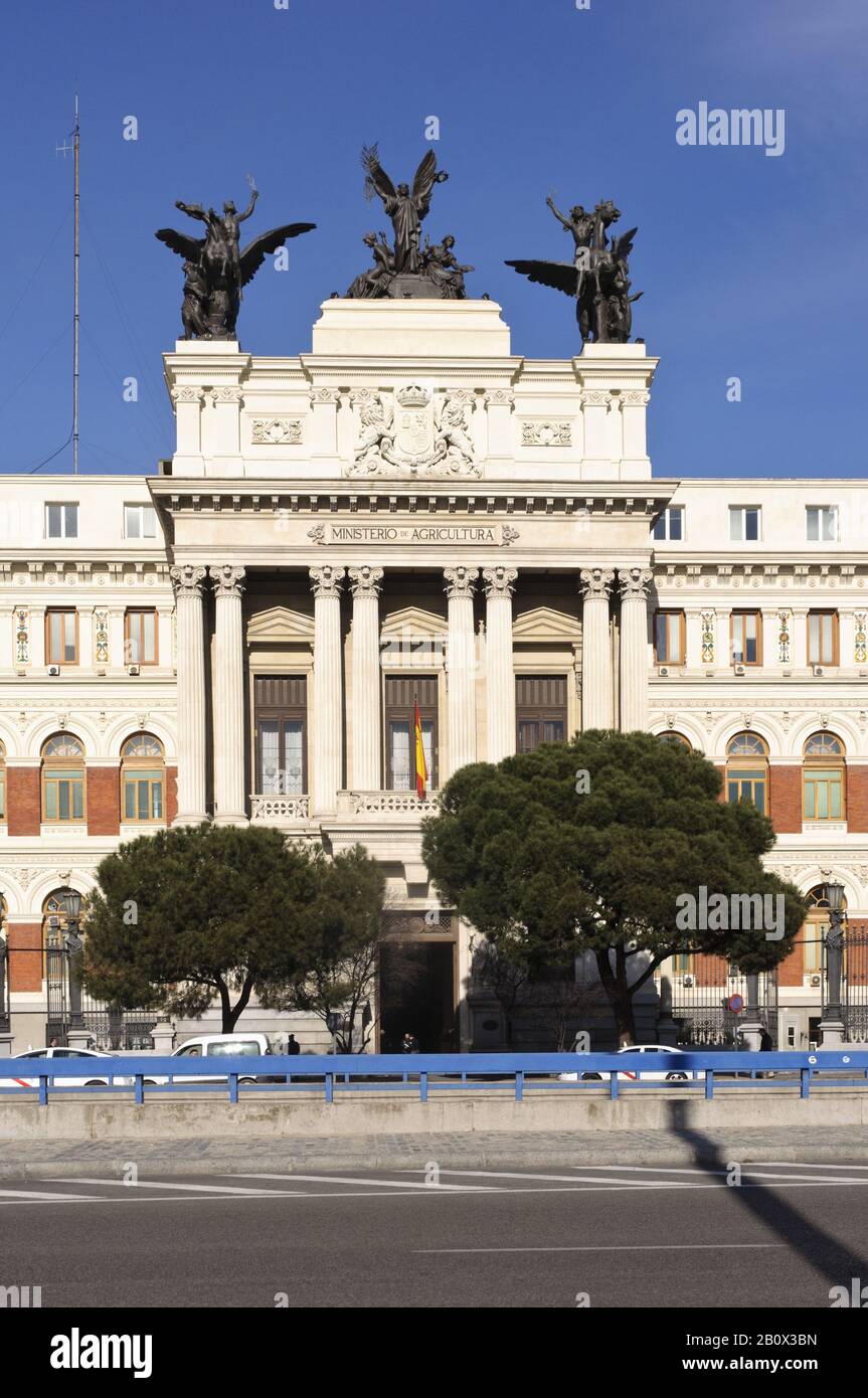 Ministero Spagnolo Dell'Agricoltura, Della Pesca E Dell'Alimentazione, Madrid, Spagna, Foto Stock