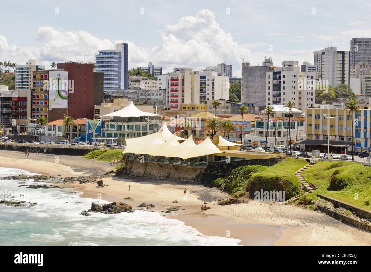 Costa Di Barra, Salvador Da Bahia, Bahia, Brasile, America Del Sud, Foto Stock