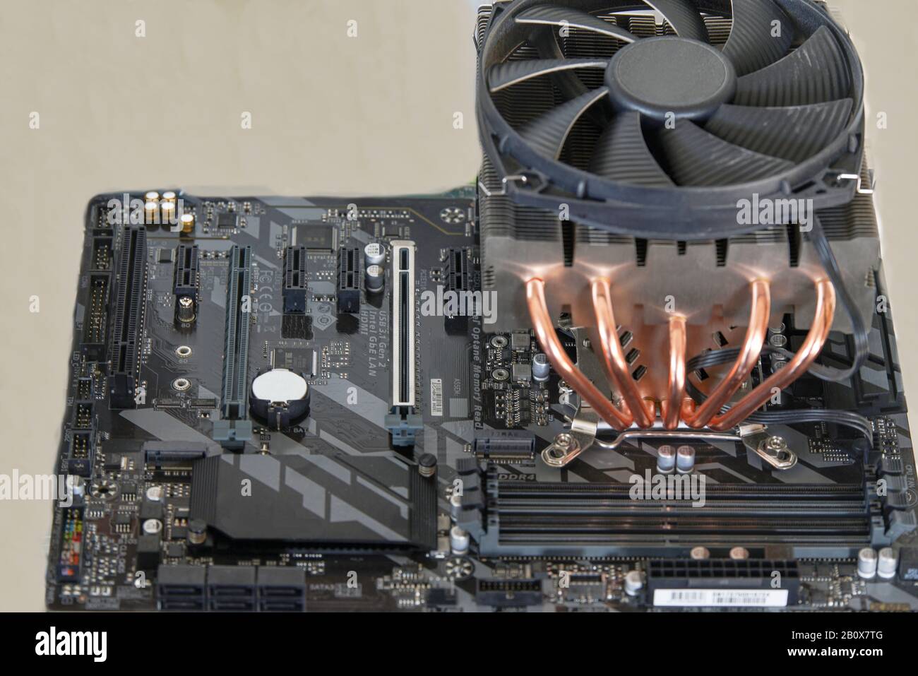 Scheda madre für PC Foto Stock