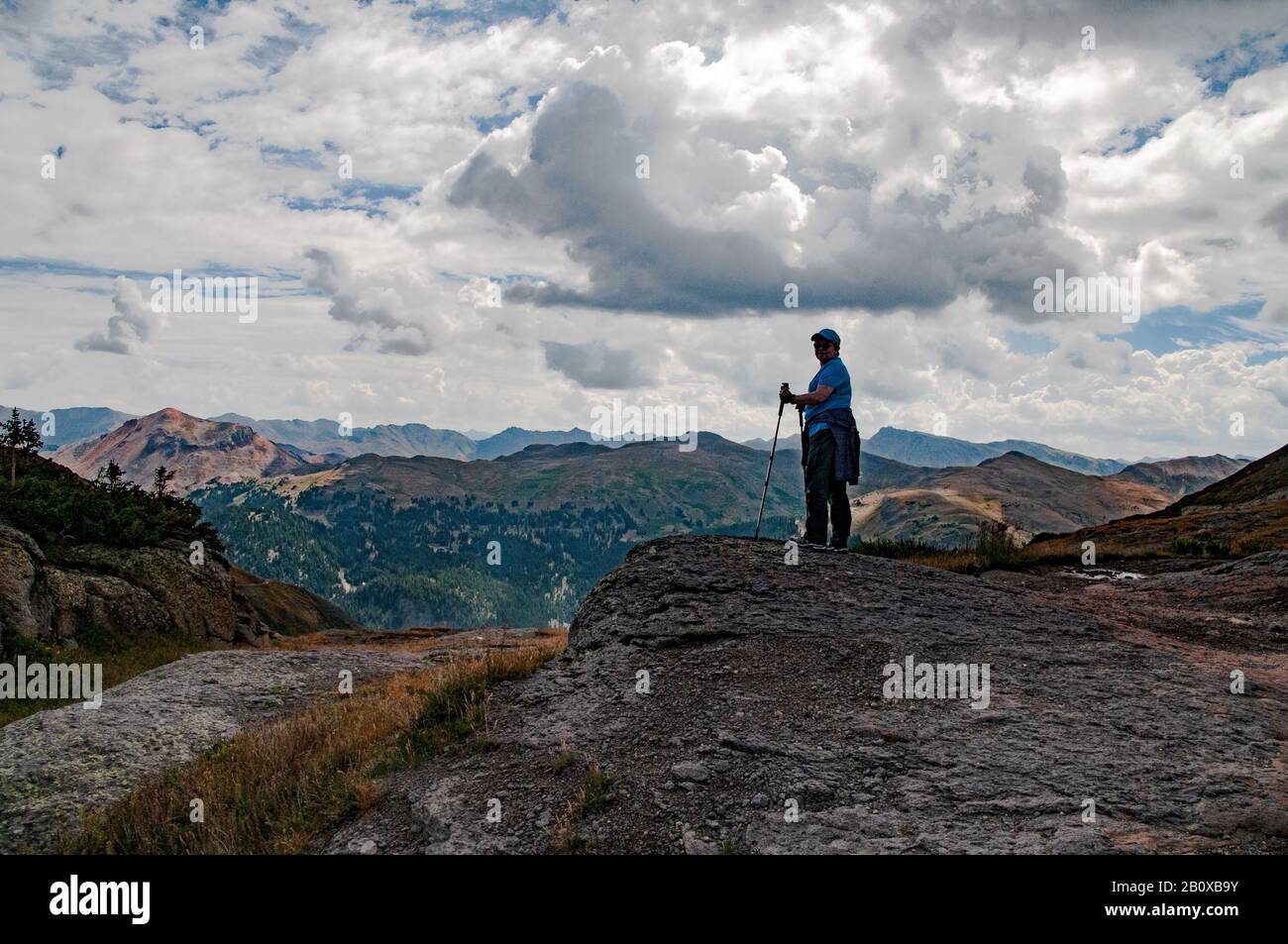 Ouray, Silverton, Telluride, Colorado Foto Stock