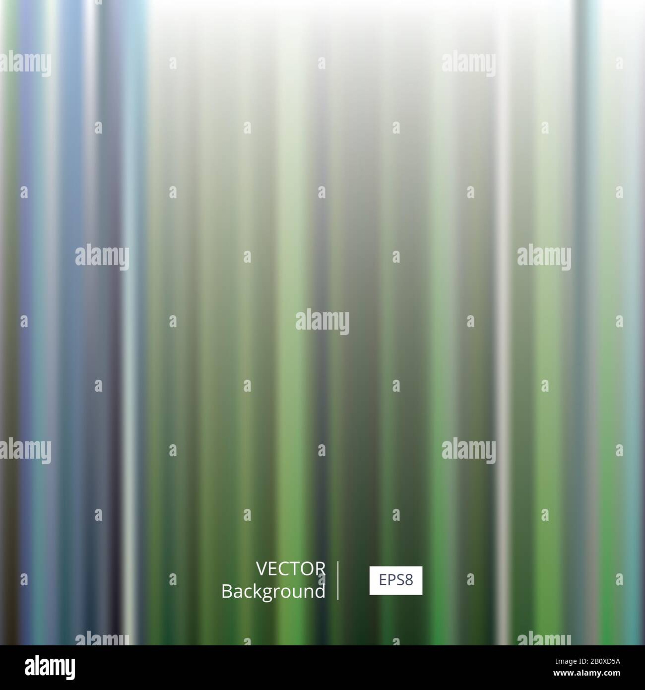 Sfondo astratto a righe colorate e sfocato. L'illustrazione del vettore EPS8 include campioni di pattern. Illustrazione Vettoriale