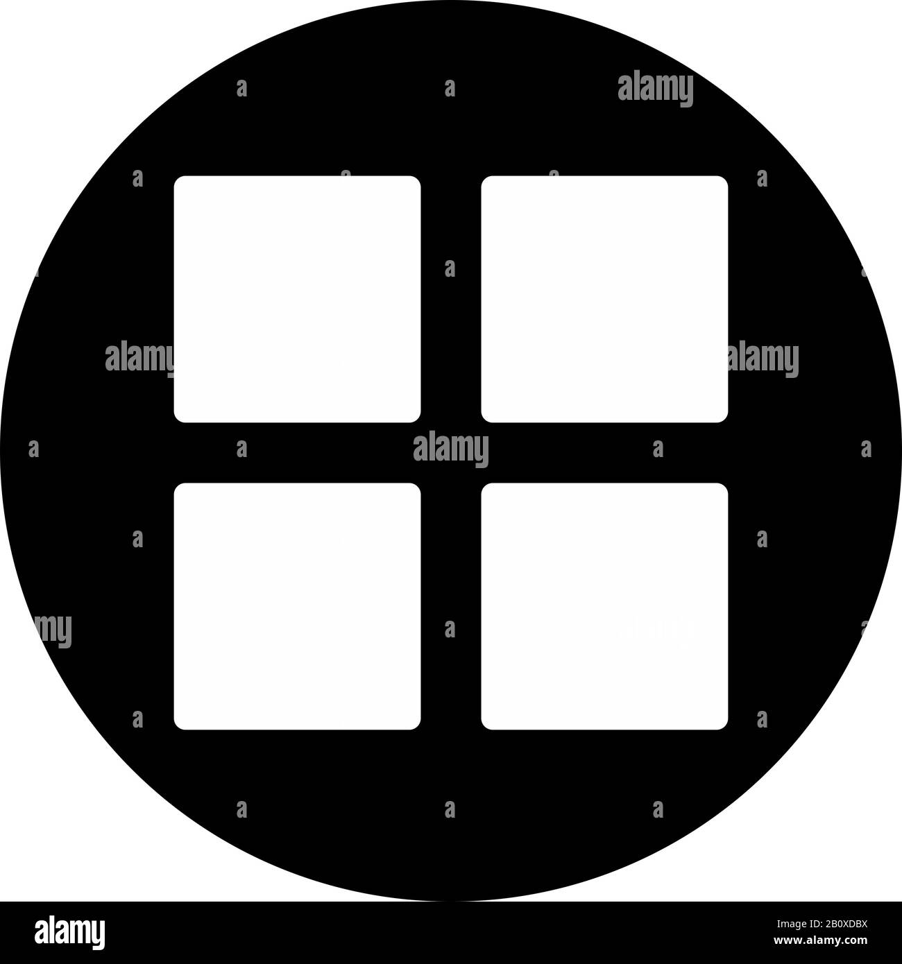 Immagine di progettazione icona glifo interfaccia utente di base. Può essere utilizzato anche per l'interfaccia utente. Adatto per applicazioni mobili, applicazioni Web e supporti di stampa. Foto Stock
