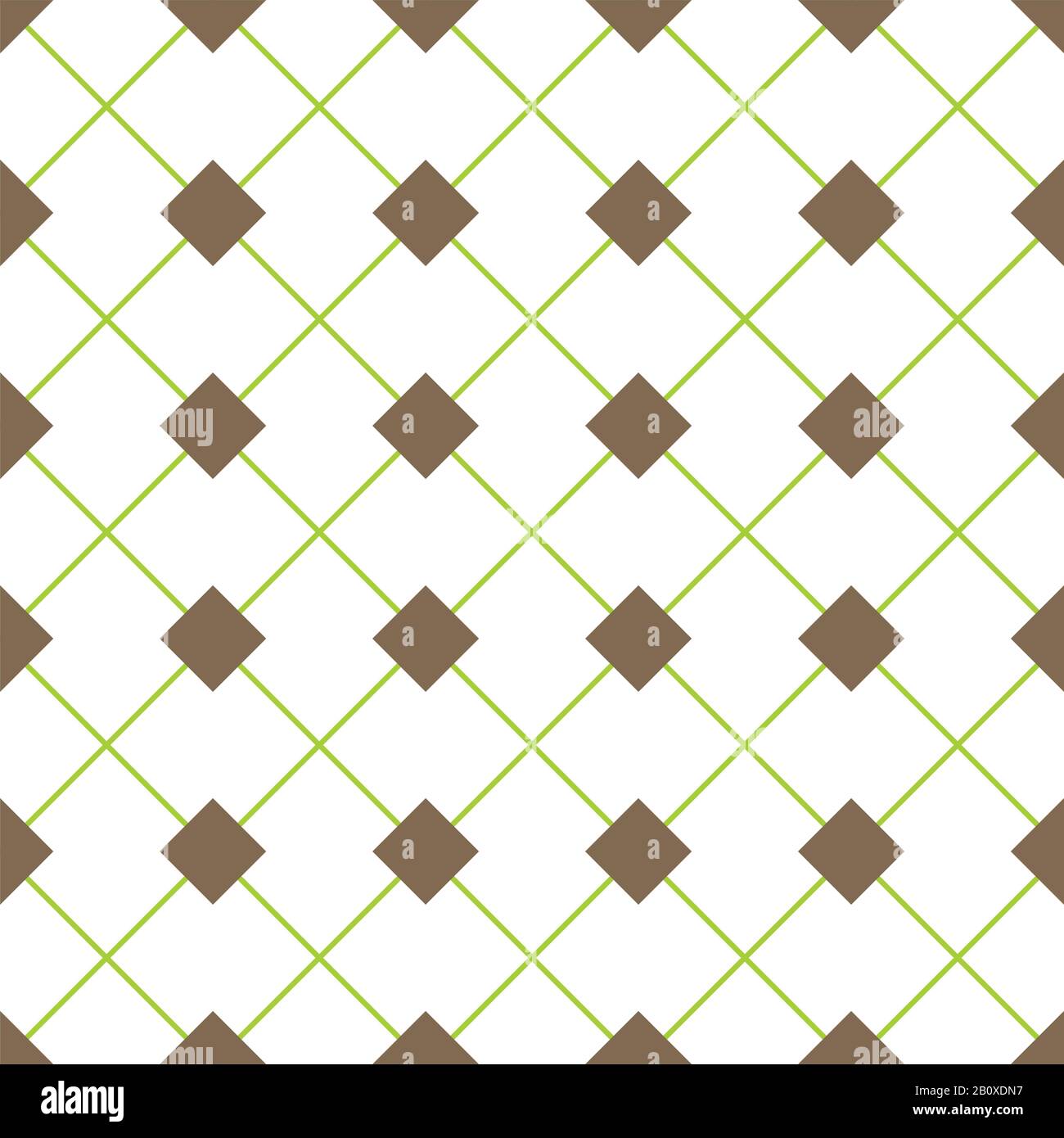 Pattern senza cuciture con rhombus in formato vettoriale EPS8, pattern slatch incluso. Illustrazione Vettoriale