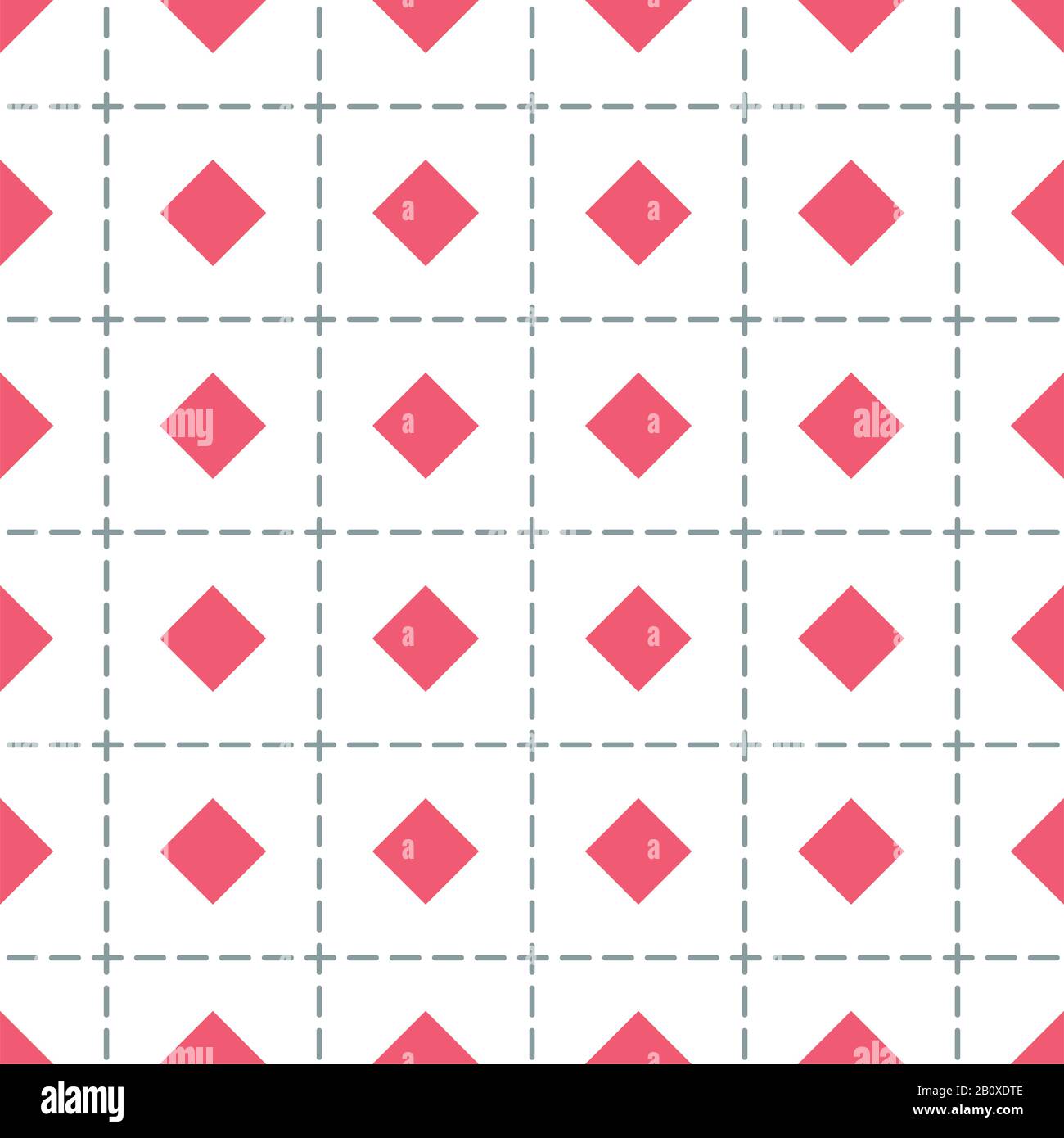 Pattern senza cuciture con rhombus in formato vettoriale EPS8, pattern slatch incluso. Illustrazione Vettoriale