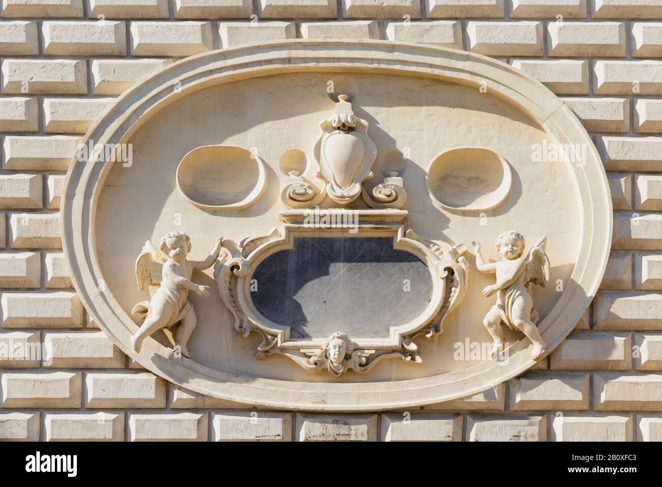 Particolare della chiesa cattolica in Polonia. Monastero Paolino in Polonia. Santuario di Santa Maria a Czestochowa. Foto Stock