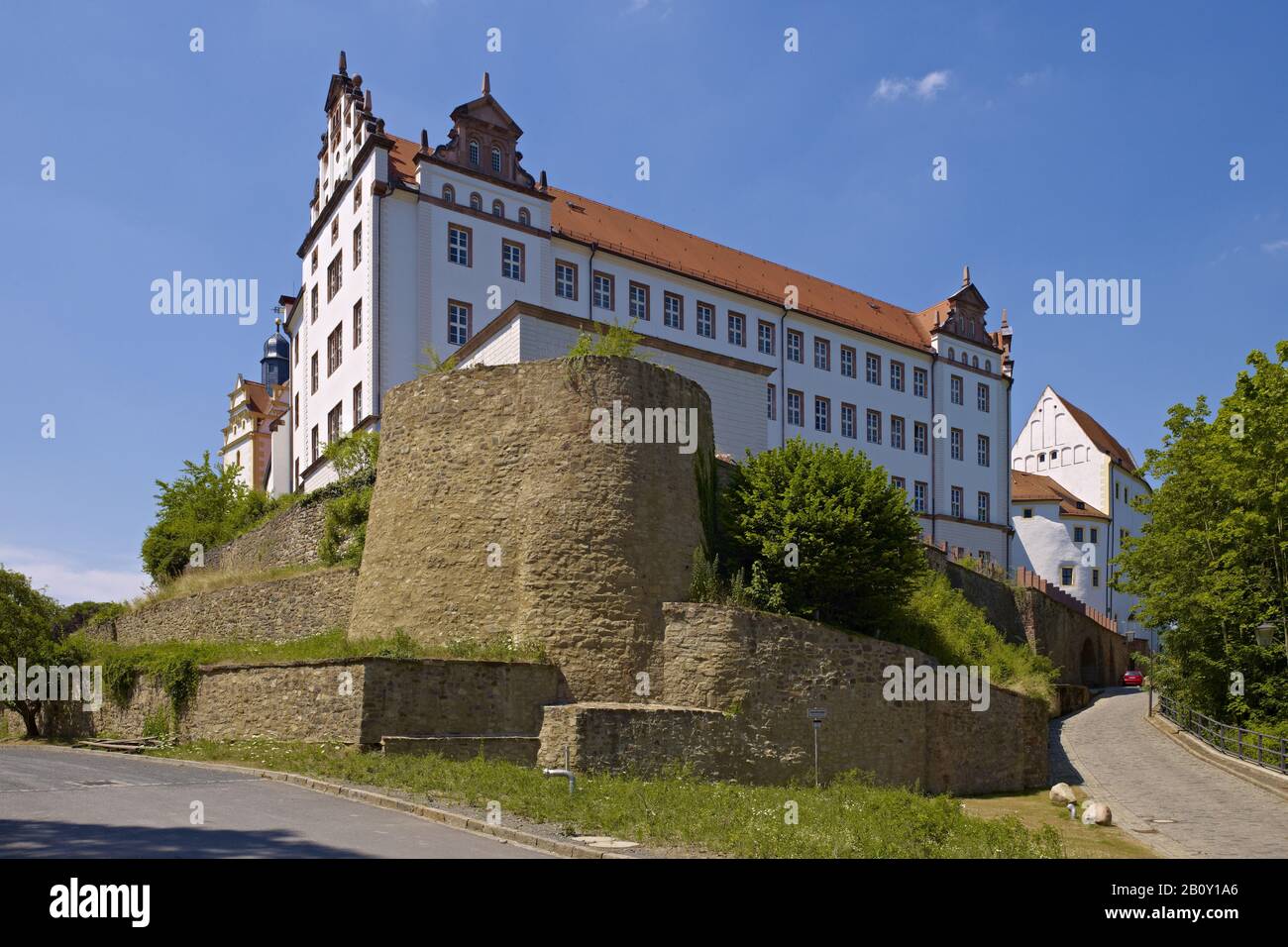 Castello Di Colditz, Sassonia, Germania, Foto Stock