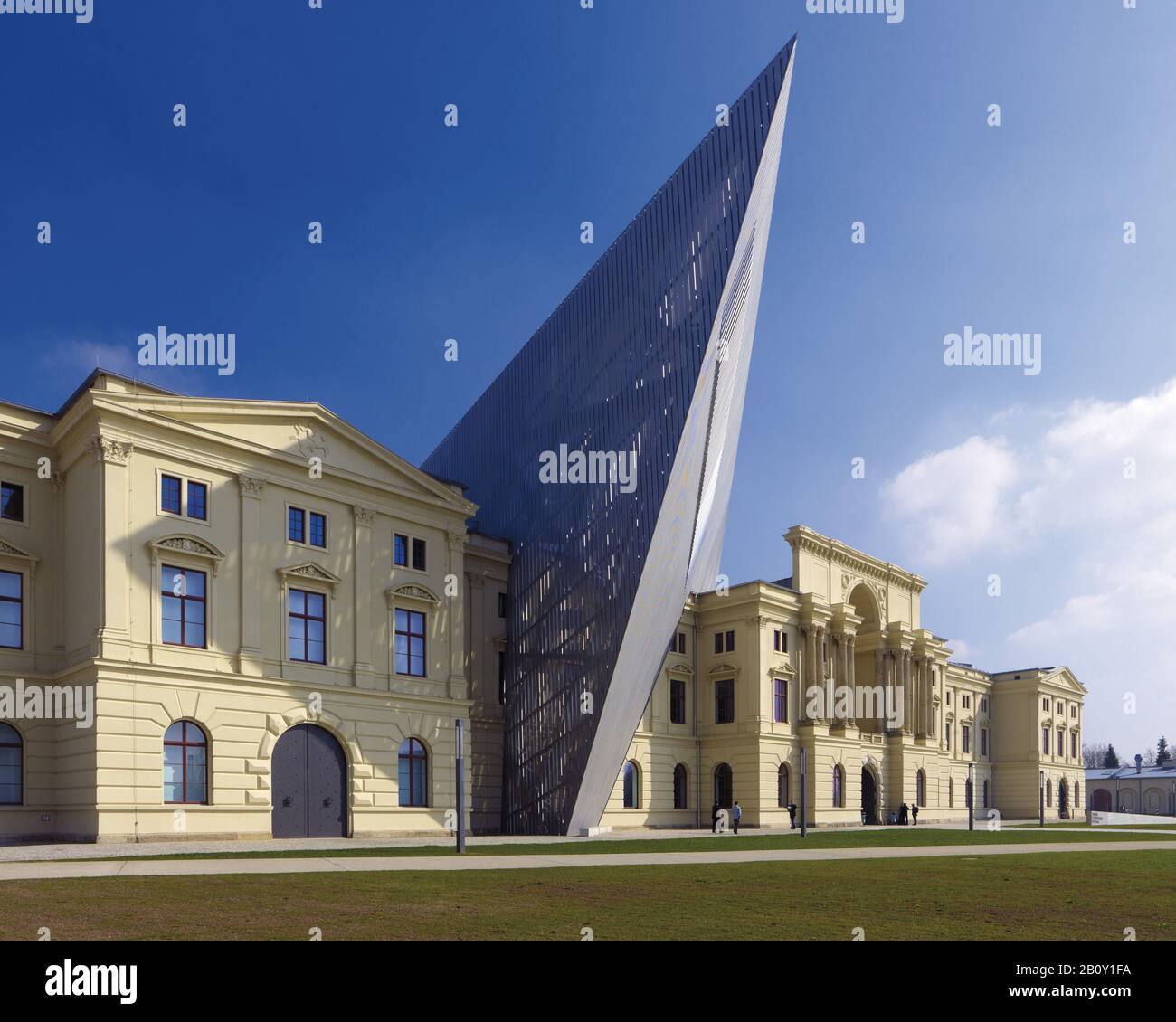 Museo Di Storia Militare Di Dresda, Sassonia, Germania, Foto Stock