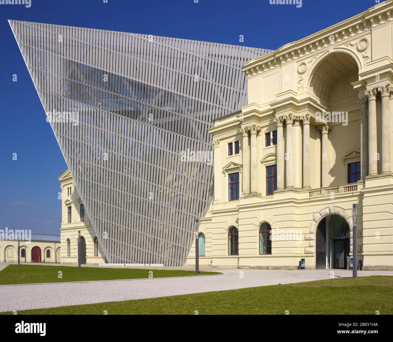 Museo Di Storia Militare Di Dresda, Sassonia, Germania, Foto Stock