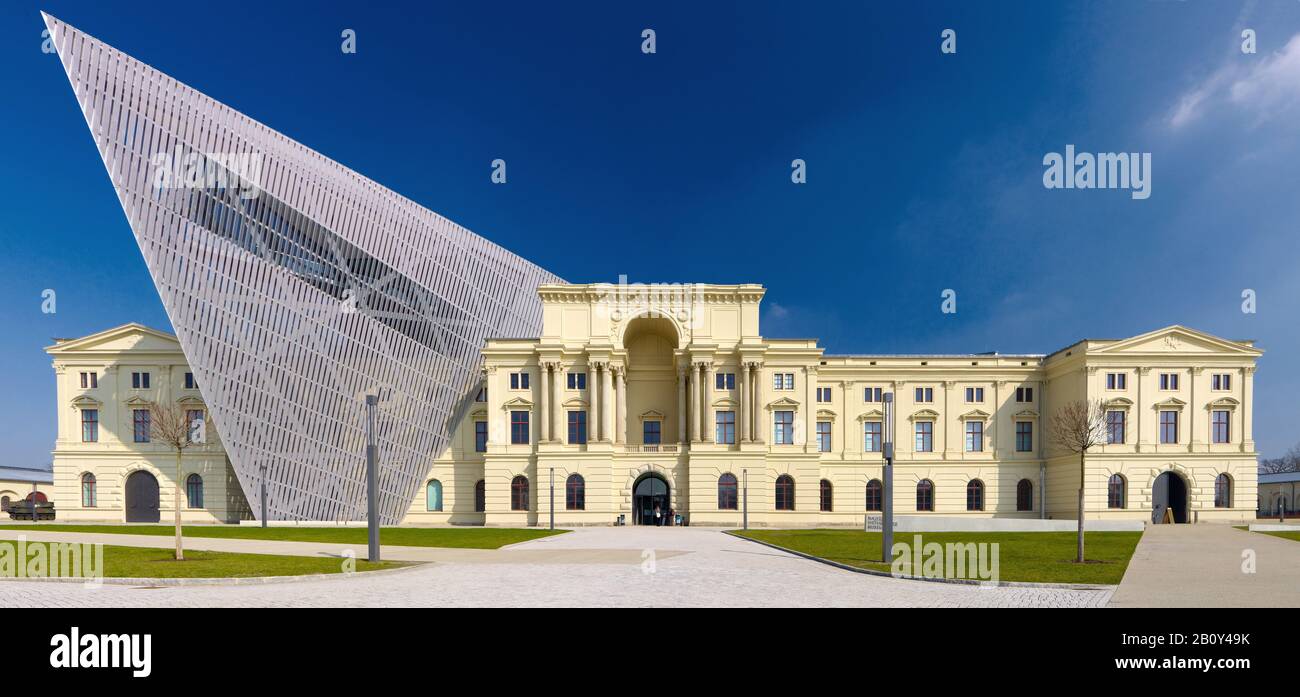 Museo Di Storia Militare Di Dresda, Sassonia, Germania, Foto Stock