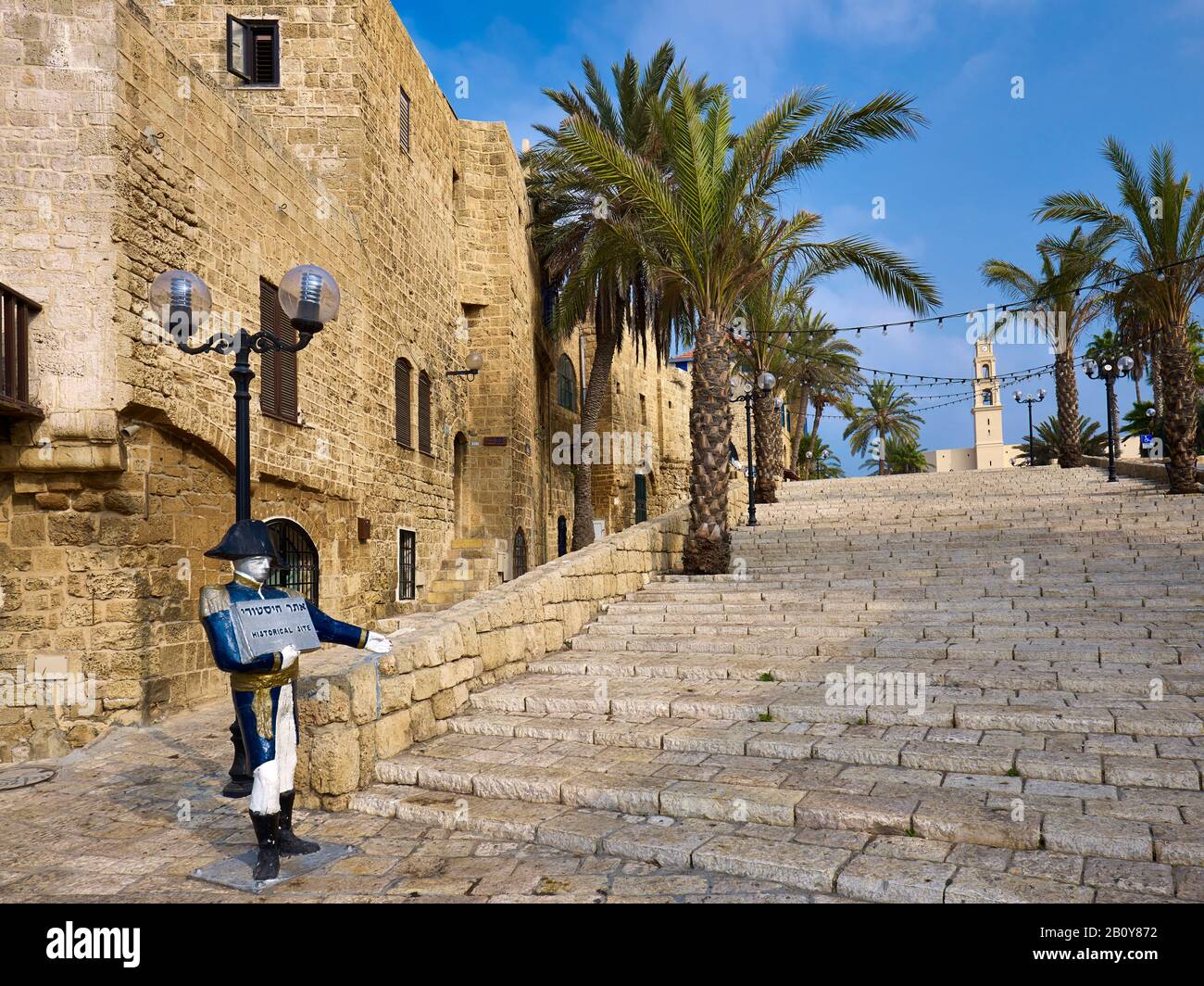 Centro storico di Jaffa vicino a Tel Aviv, Israele, Medio Oriente, Foto Stock