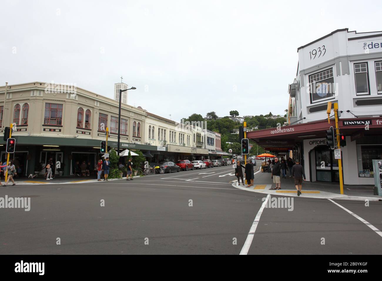 Napier, capitale Art Deco della Nuova Zelanda Foto Stock