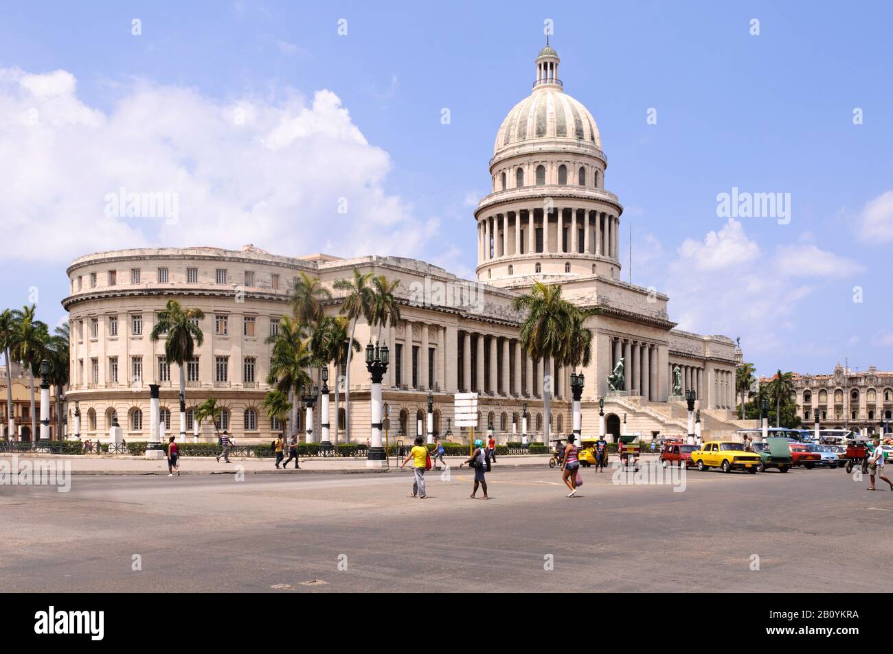 Capitolio Nacional, Havana, Cuba, Caraibi, Foto Stock