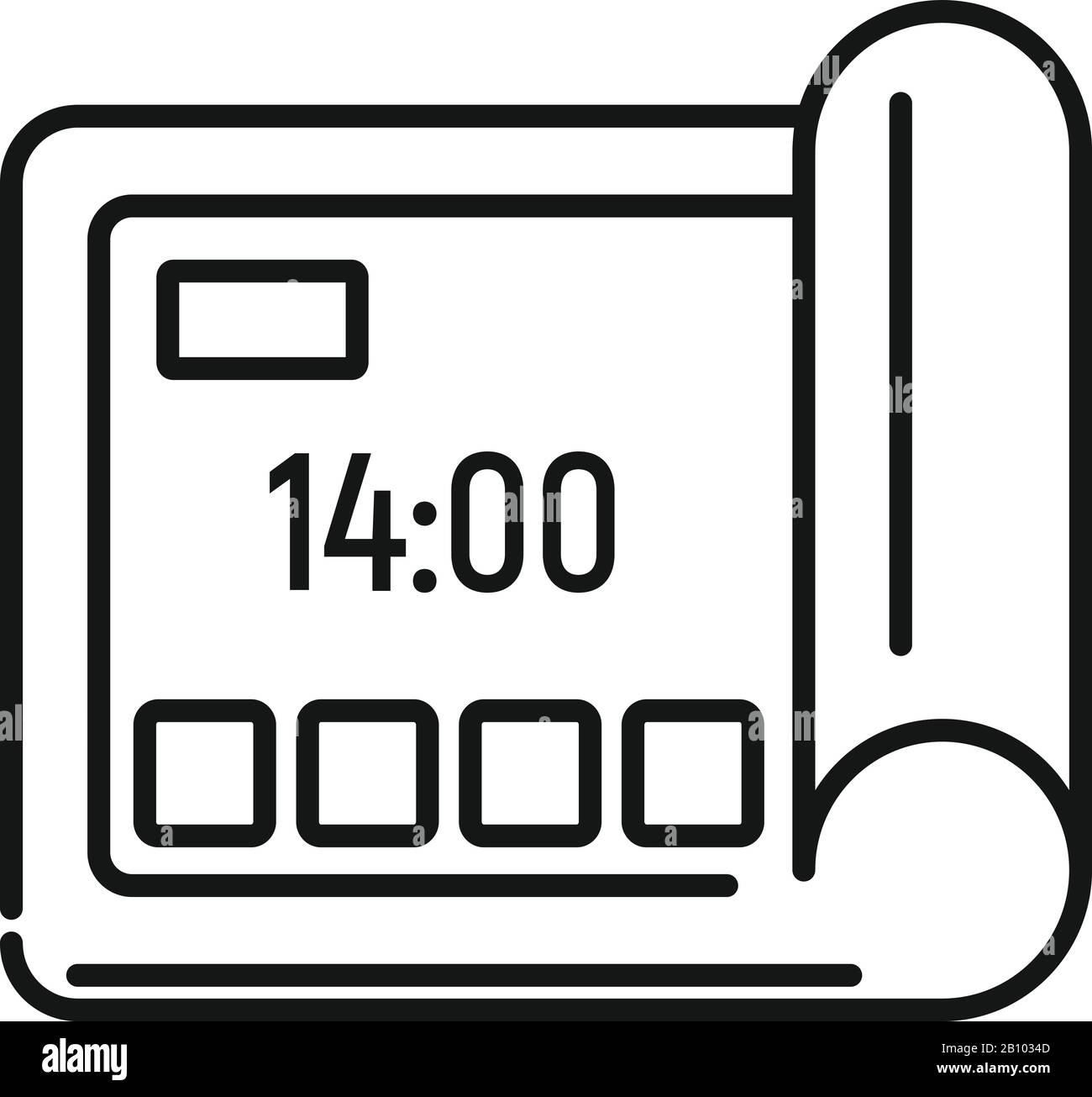 Icona smartphone pieghevole. Icona vettoriale dello smartphone pieghevole per il design del Web isolato su sfondo bianco Illustrazione Vettoriale