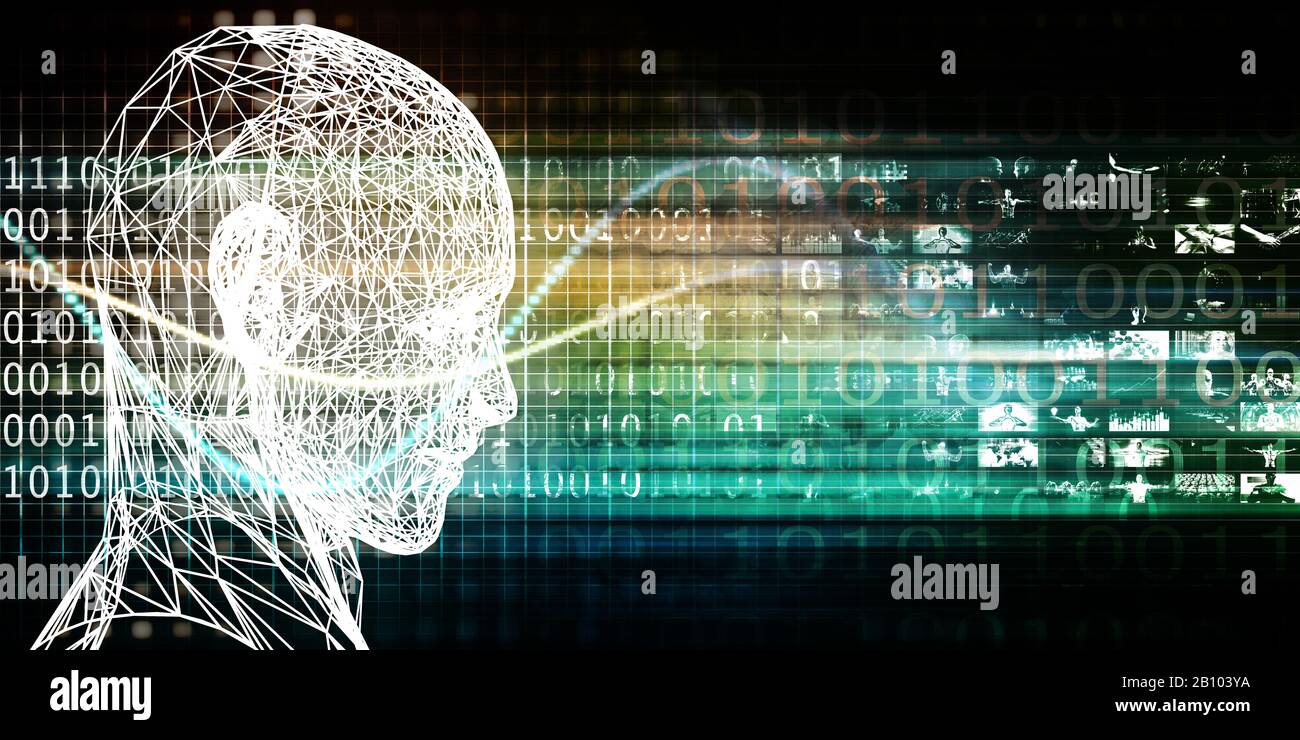 Migliorare Il Concetto Di Memoria E Apprendimento Delle Prestazioni Mentali Foto Stock