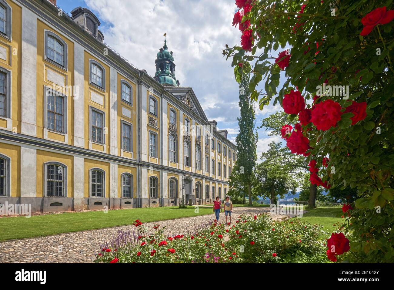 Castello Di Heidecksburg A Rudolstadt, Turingia, Germania Foto Stock
