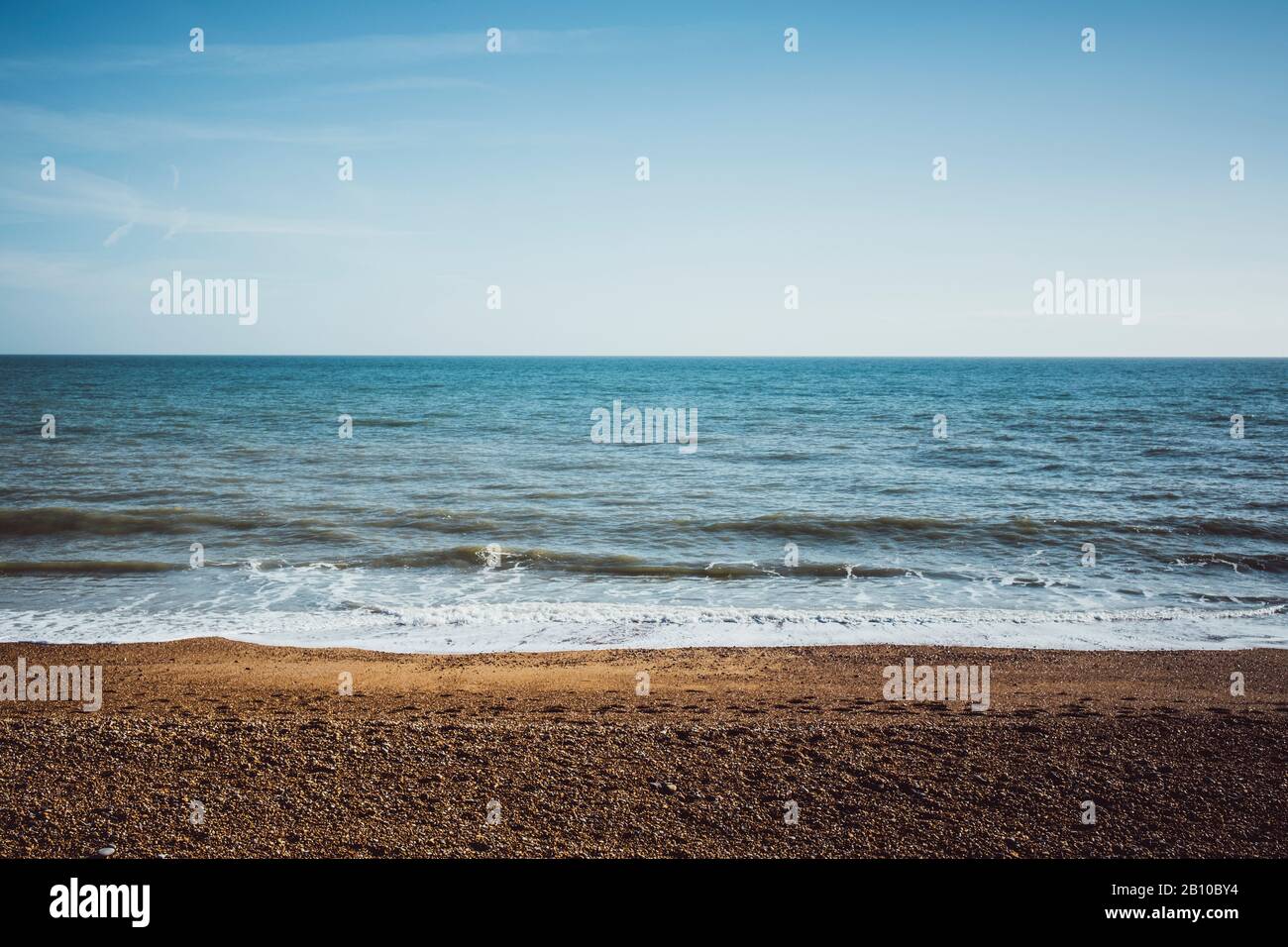 Strand, Brighton, Inghilterra Foto Stock