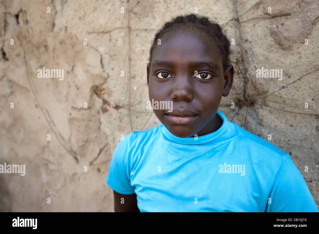 Bambino da al-Qadarif, Sudan Foto Stock