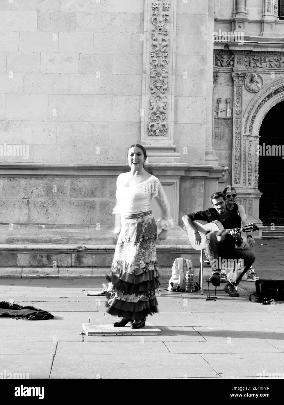 Ballerino di flamenco. Siviglia. Andalusia. Spagna Foto Stock
