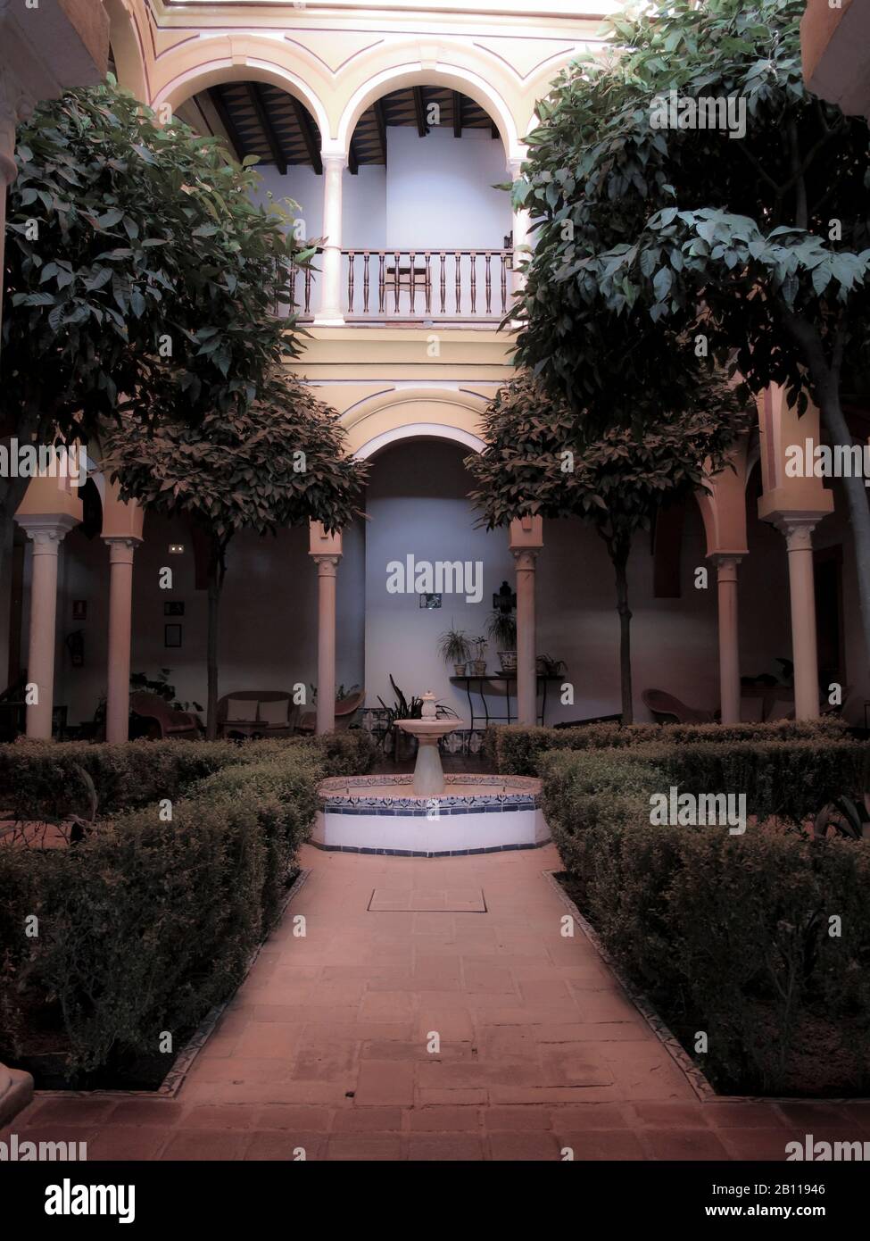 Albergo. Siviglia. Andalusia. Spagna Foto Stock