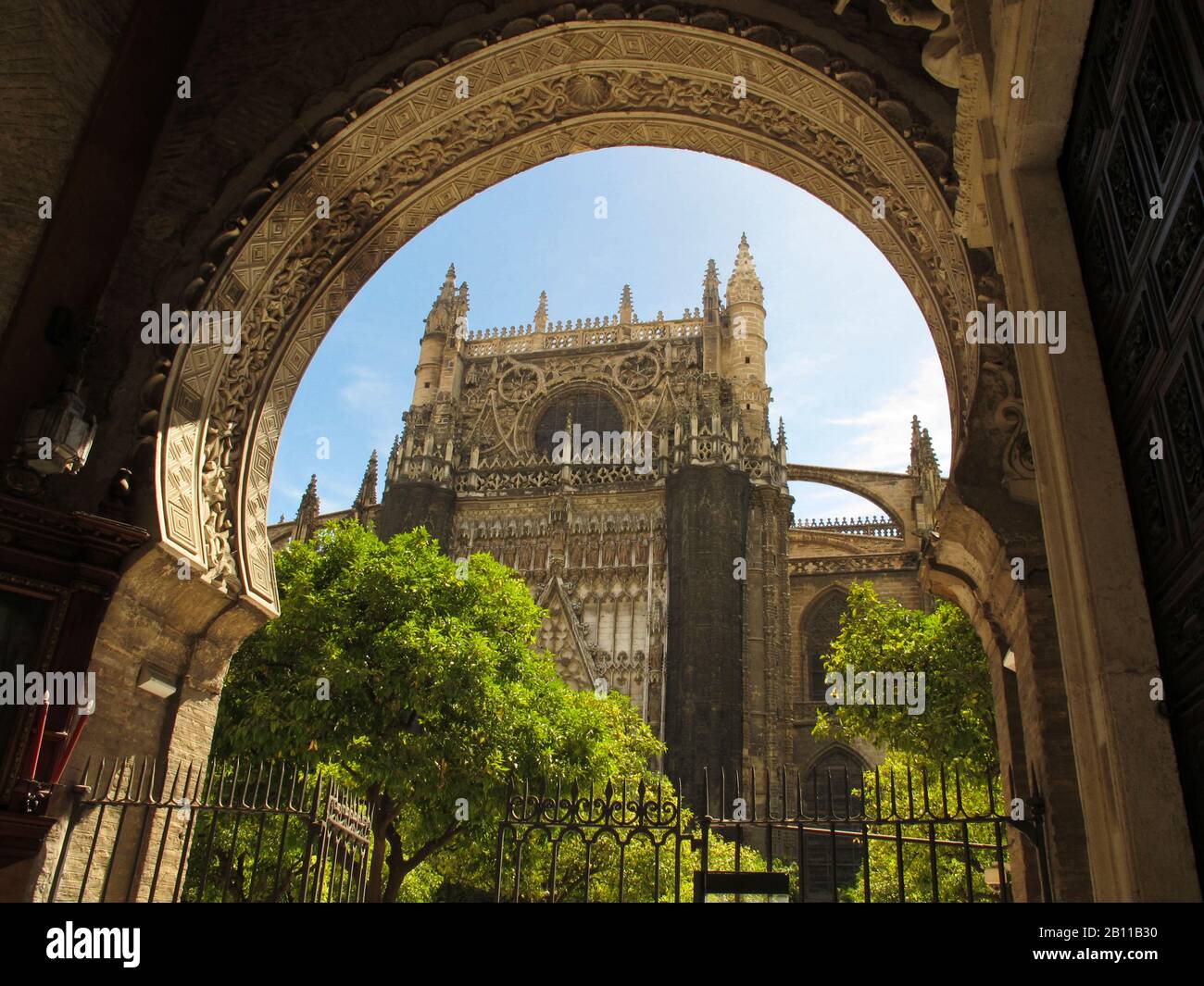 Cattedrale di Siviglia. Siviglia. Andalusia. Spagna Foto Stock