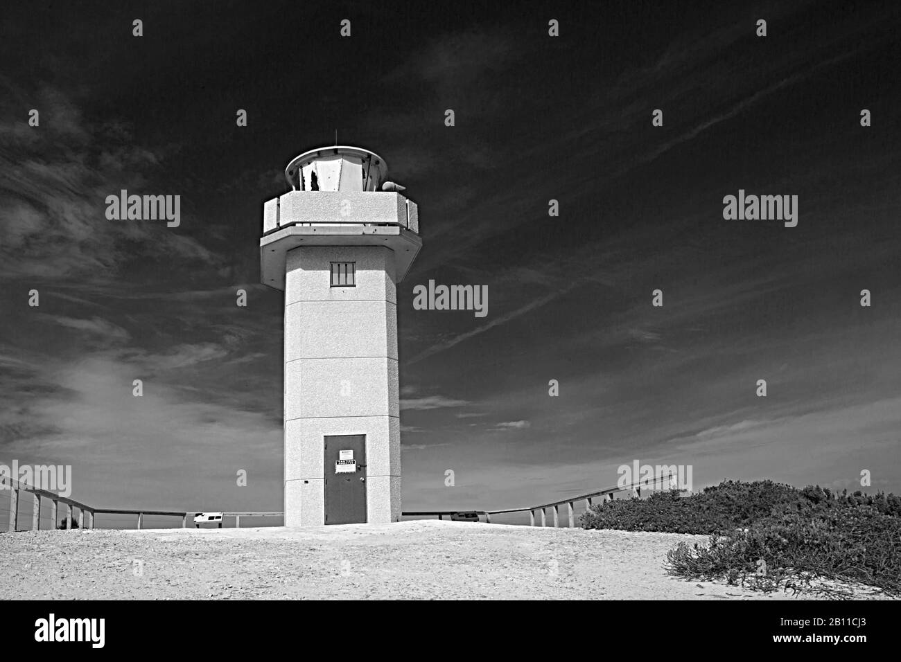 Faro di Cape Spencer, Inneston, Australia del Sud, costruito nel 1975 Foto Stock