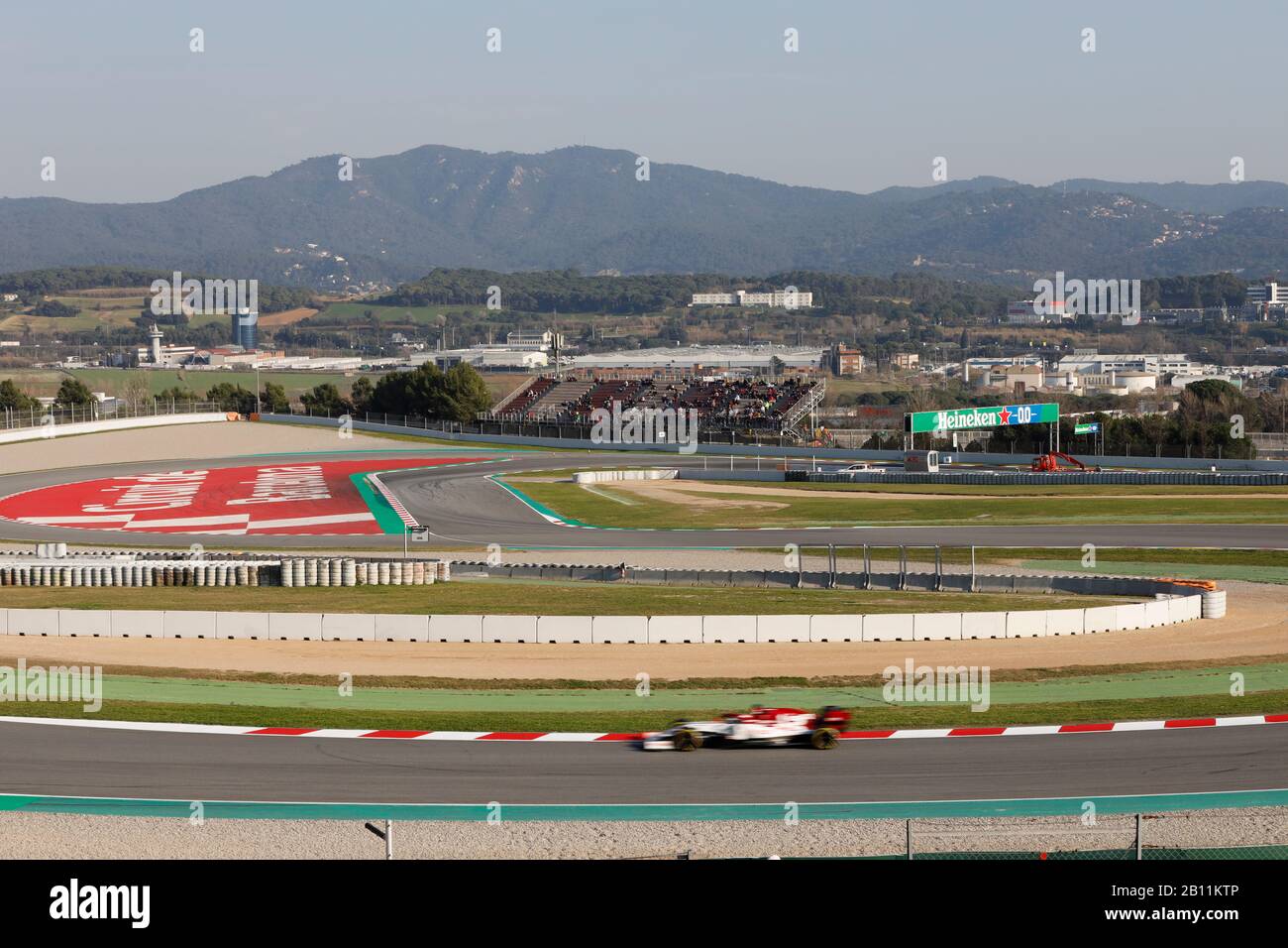 F1 Winter Testing al circuito di Montmelo, Barcellona, Spagna Foto Stock F1 Winter Testing al circuito di Montmelo, Barcellona, Spagna Foto Stock