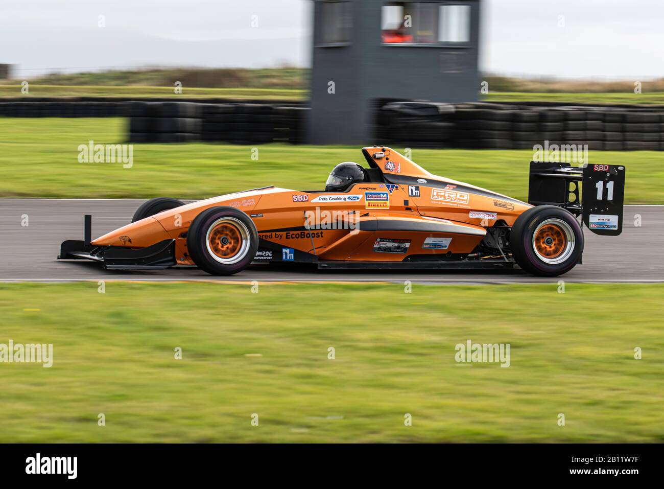 Anglesey Circuit Longton & District Motor Club 06-09-19 Foto Stock