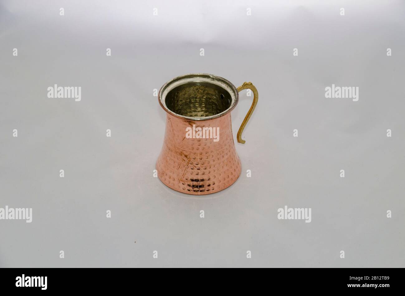 Tazza In Rame Puro Foto Stock