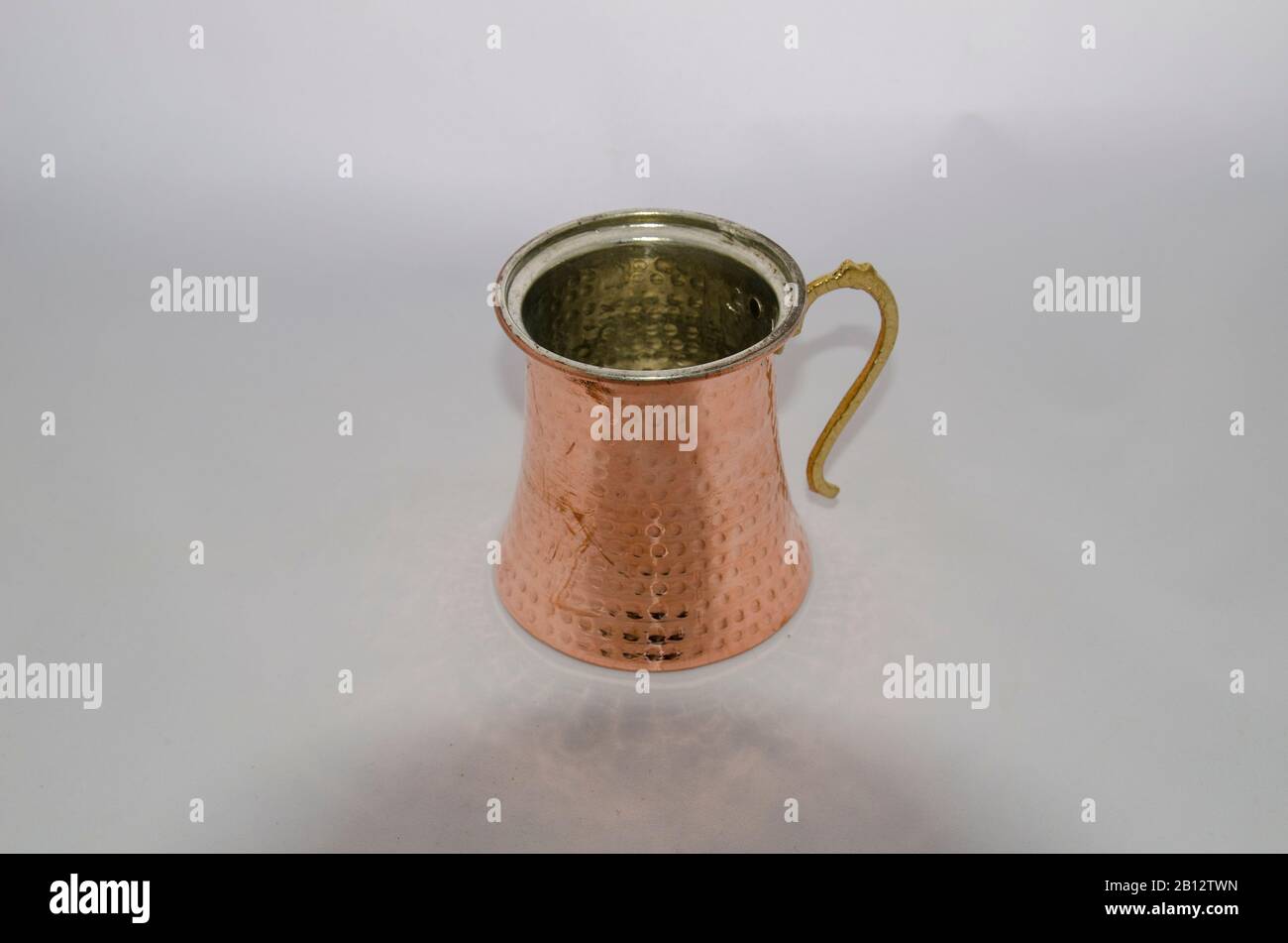 Tazza In Rame Puro Foto Stock