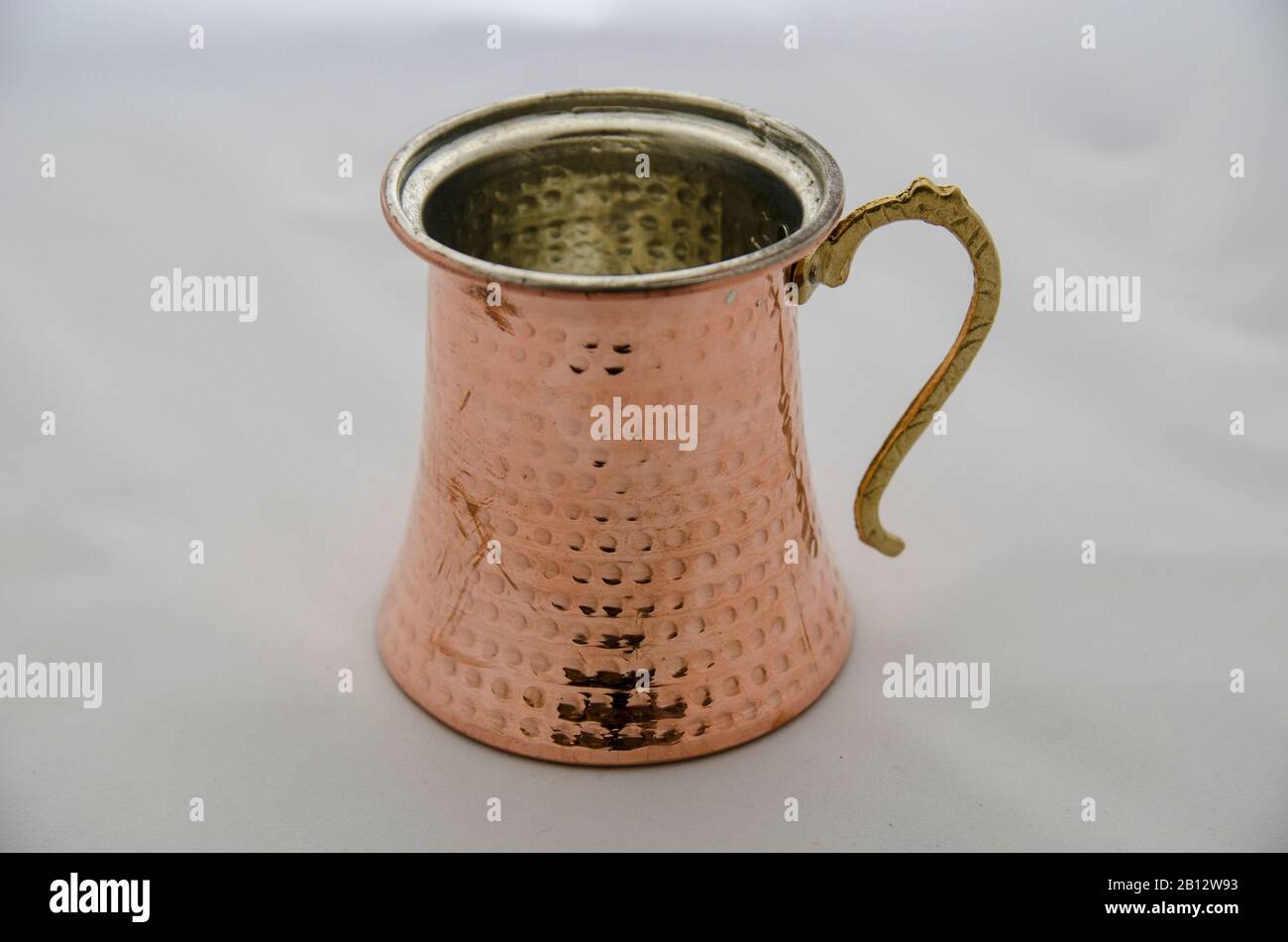 Tazza In Rame Puro Foto Stock