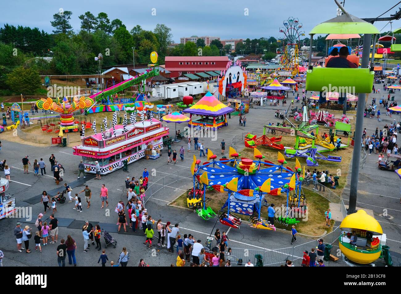 Fairway a Carnevale Foto Stock