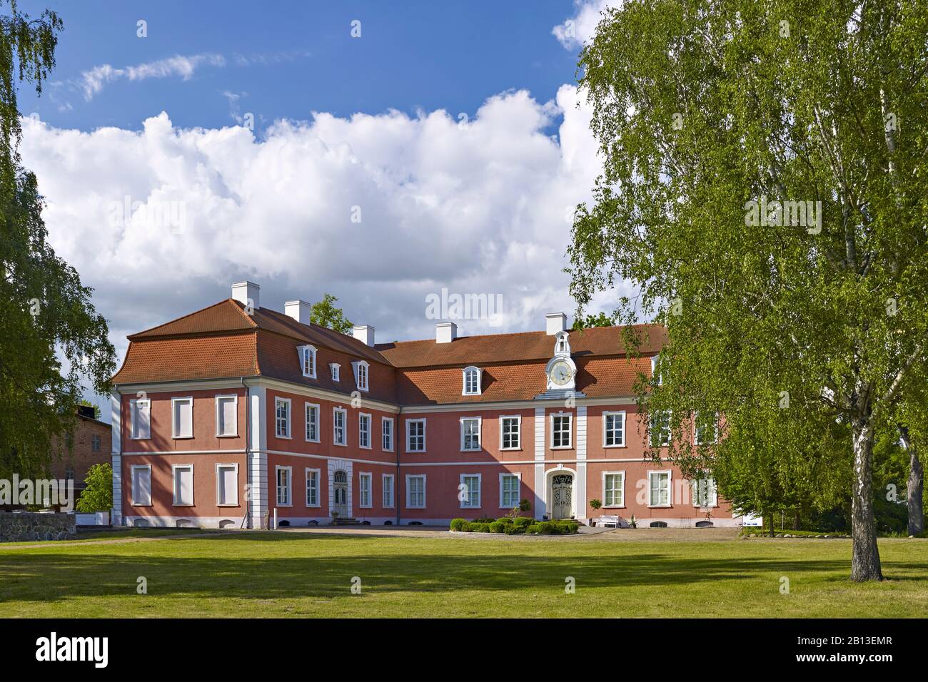 Schlossmuseum Gutshaus Schloss Wolfshagen,Prignitz,Brandenburg,Germania Castle Museum Wolfshagen,Prignitz,Brandenburg,Germania Foto Stock