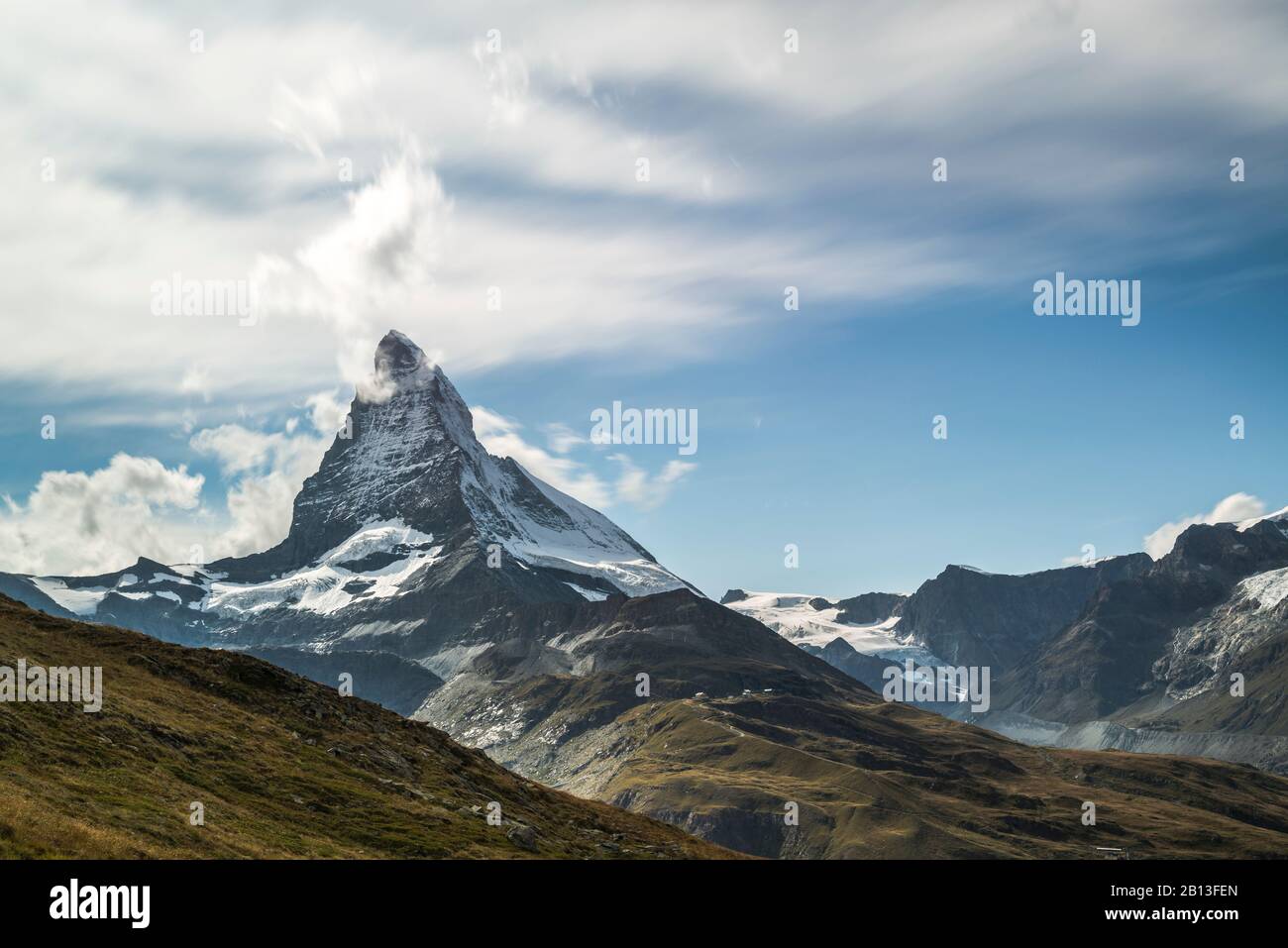 Vertice del Cervino, Svizzera Foto Stock