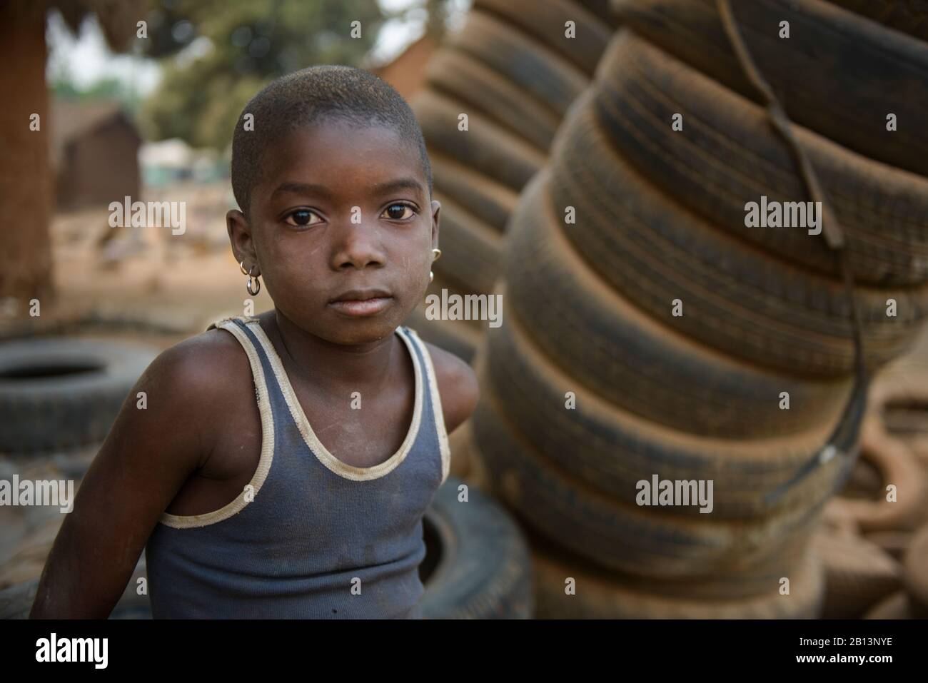 Ritratti Di Ivoriani, Costa D'Avorio Foto Stock