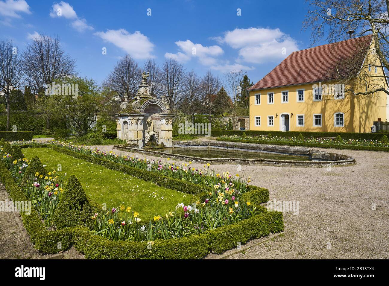 Wielandgut In Oßmannstedt, Weimarer Land, Turingia, Germania Foto Stock