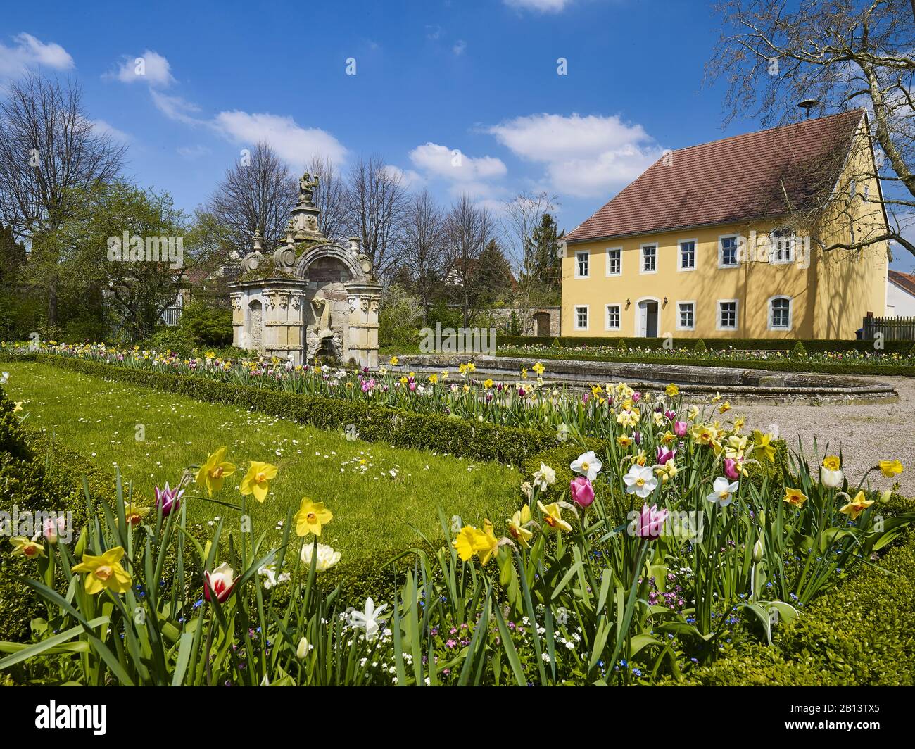 Wielandgut In Oßmannstedt, Weimarer Land, Turingia, Germania Foto Stock