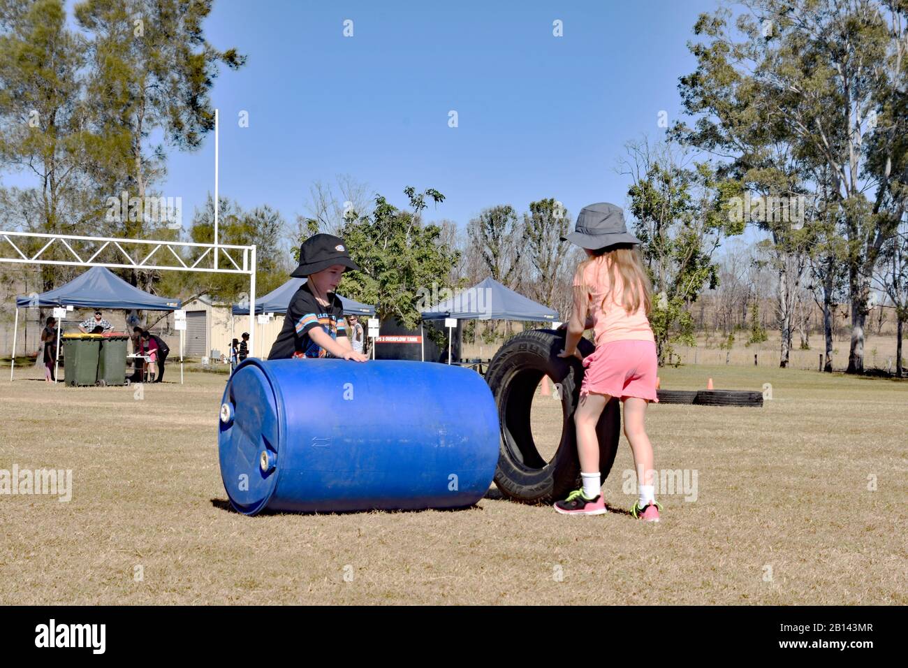 DIVERTIMENTO PER TUTTA LA FAMIGLIA Foto Stock