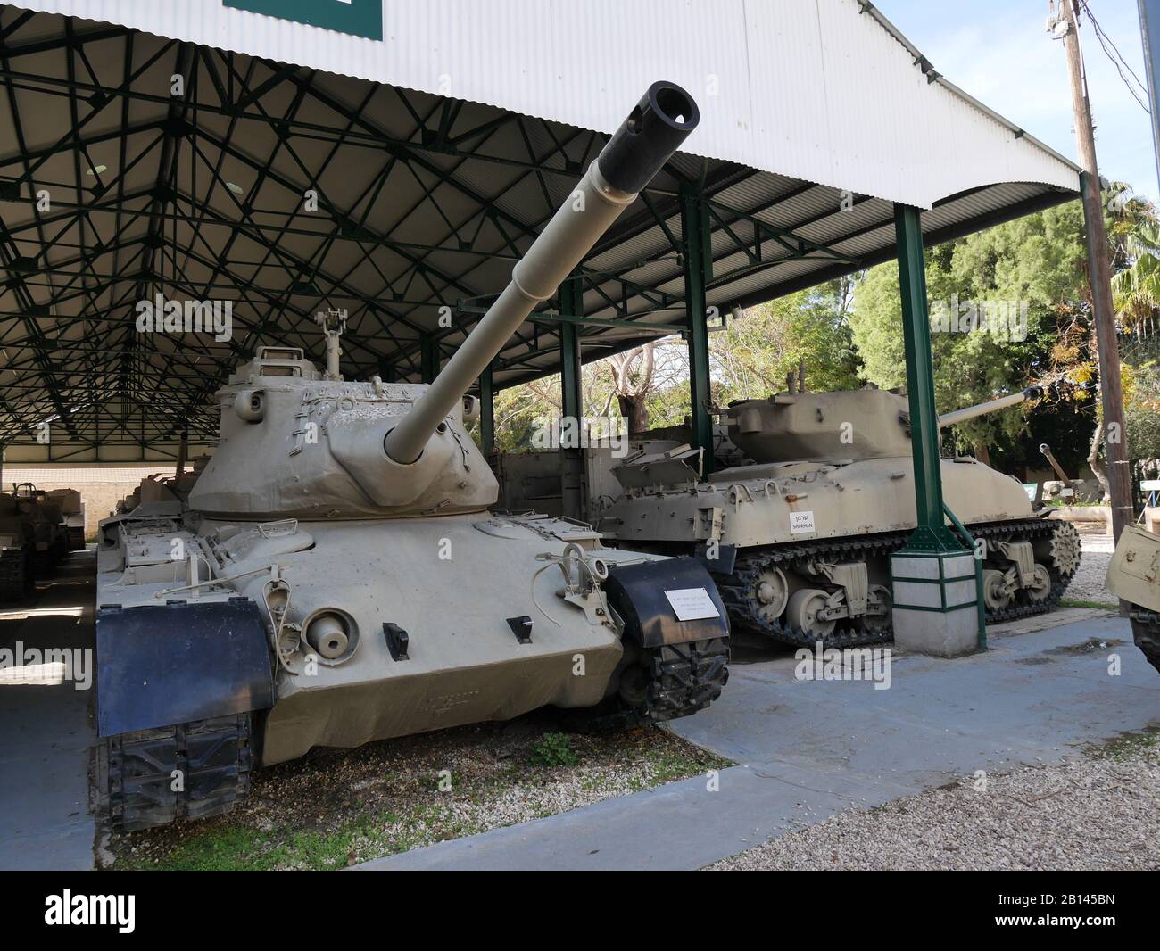Museo militare di Israele, Tel Aviv Foto Stock