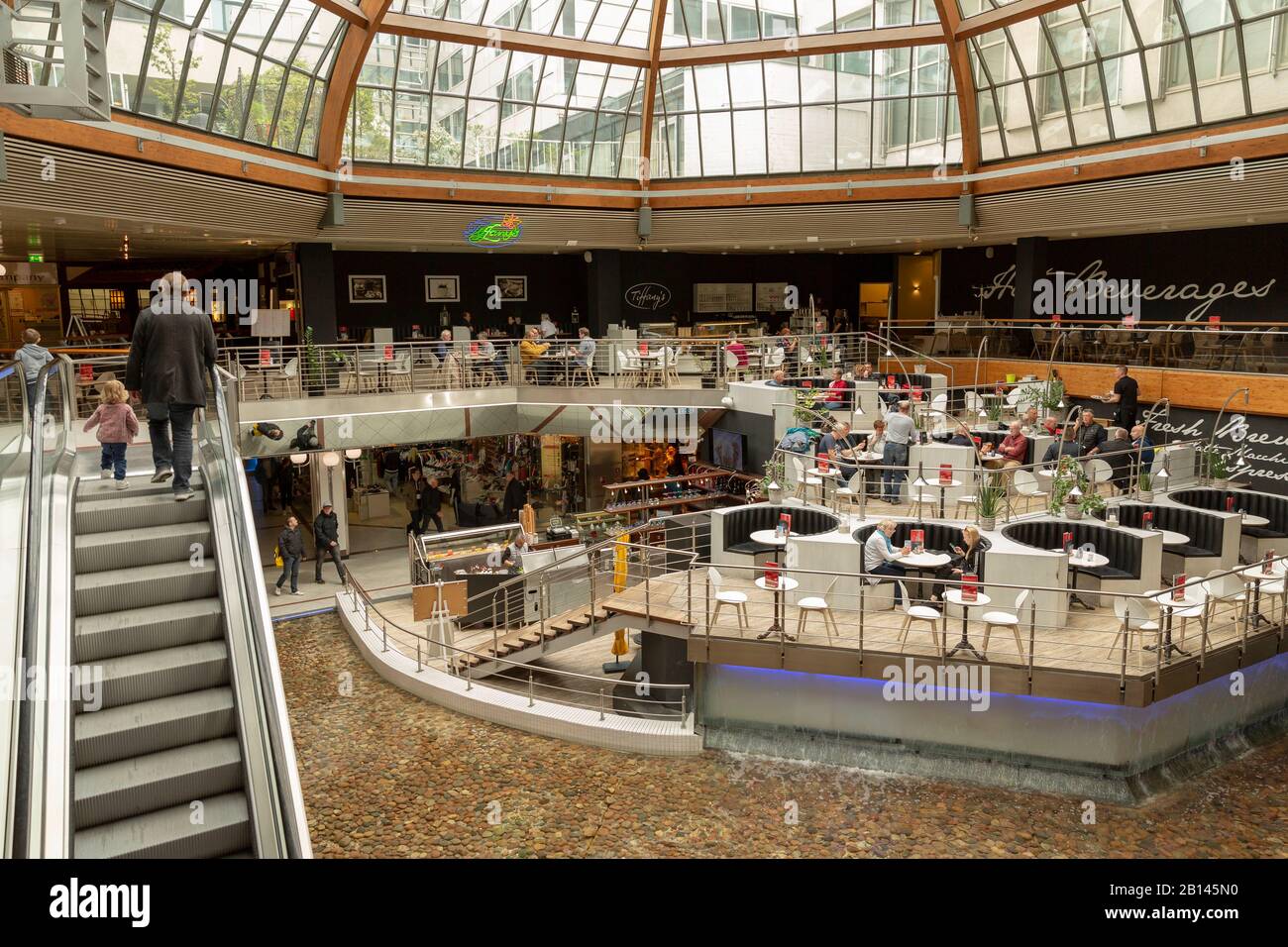 Café Tiffanys, Europe Centre, Charlottenburg, Berlino Foto Stock
