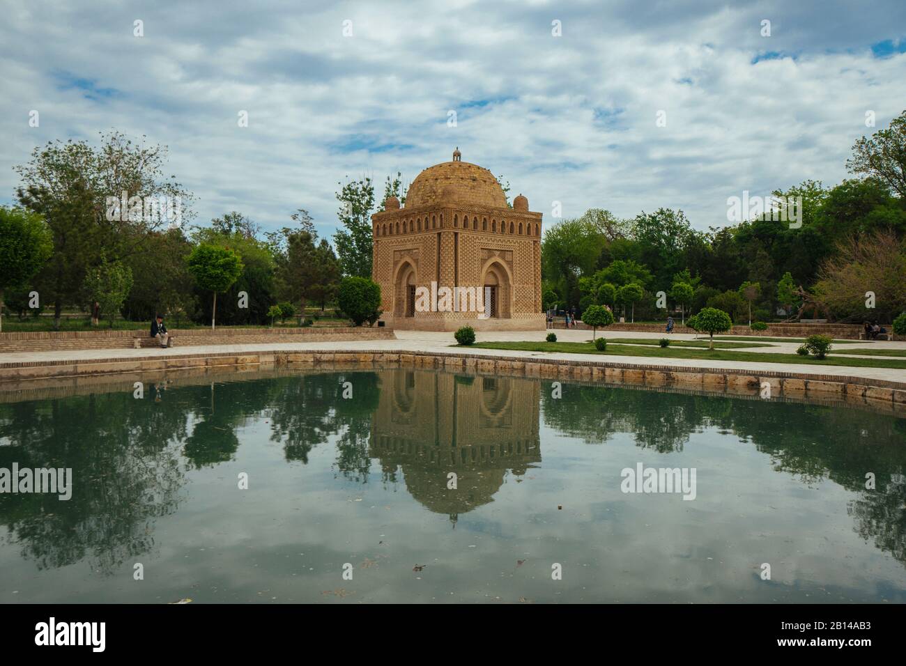 Mausoleo, Bukhara (Bukhara), Uzbekistan Sulla Via Della Seta Foto Stock