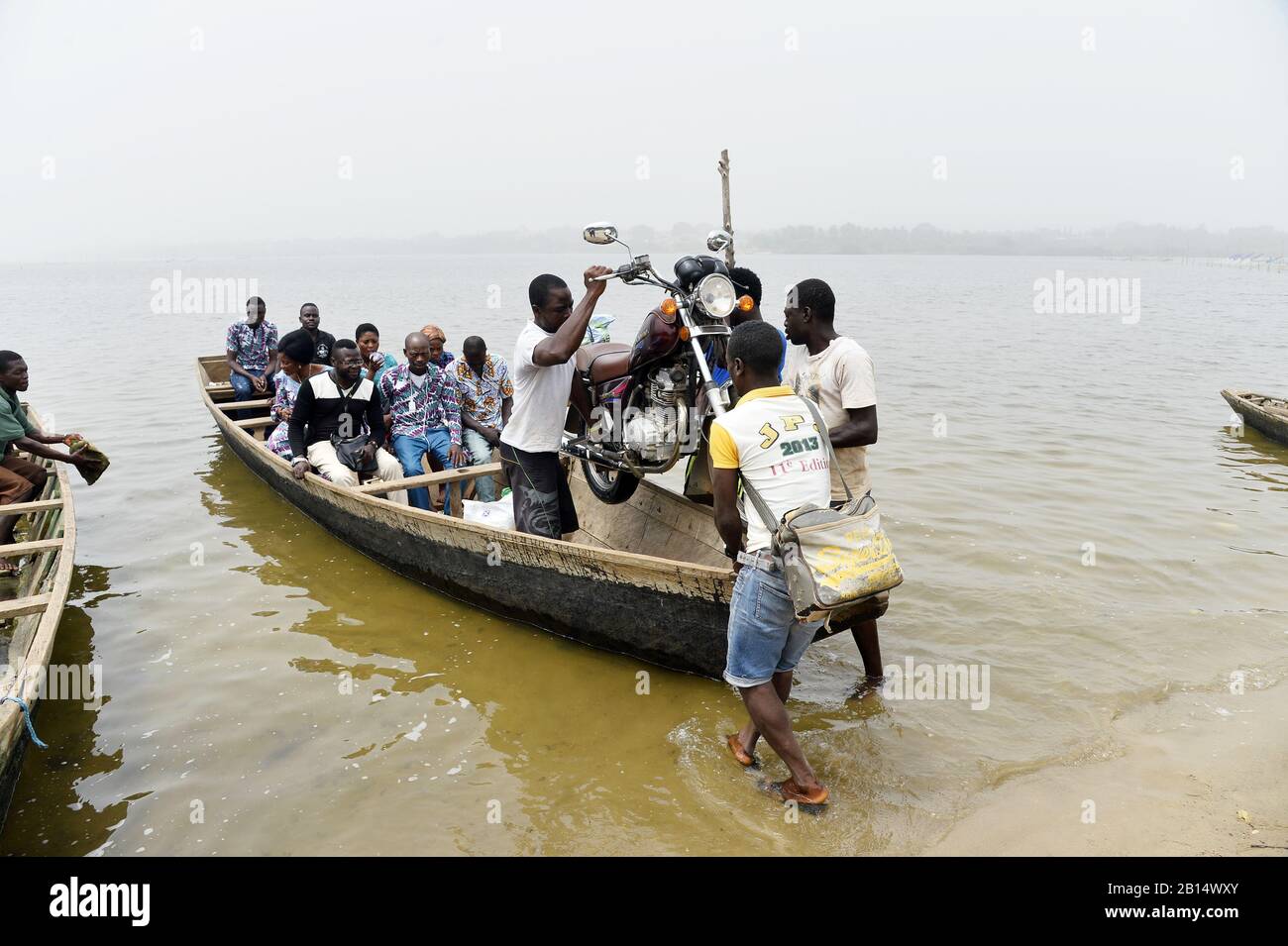 Lago Togo - Togo - Africa Occidentale Foto Stock