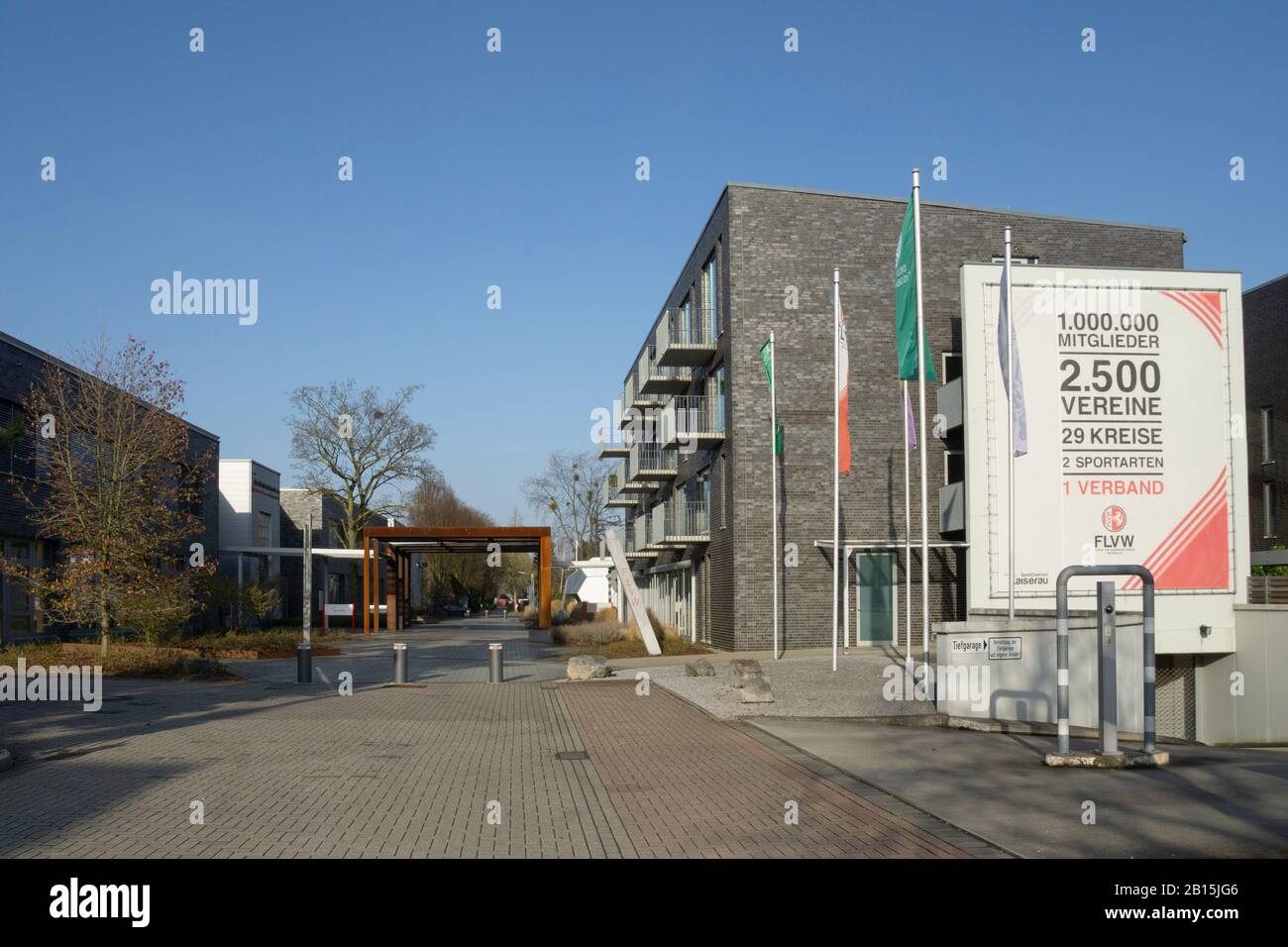Centro Sportivo, Kamen, Zona Della Ruhr, Renania Settentrionale-Vestfalia, Germania, Europa Foto Stock