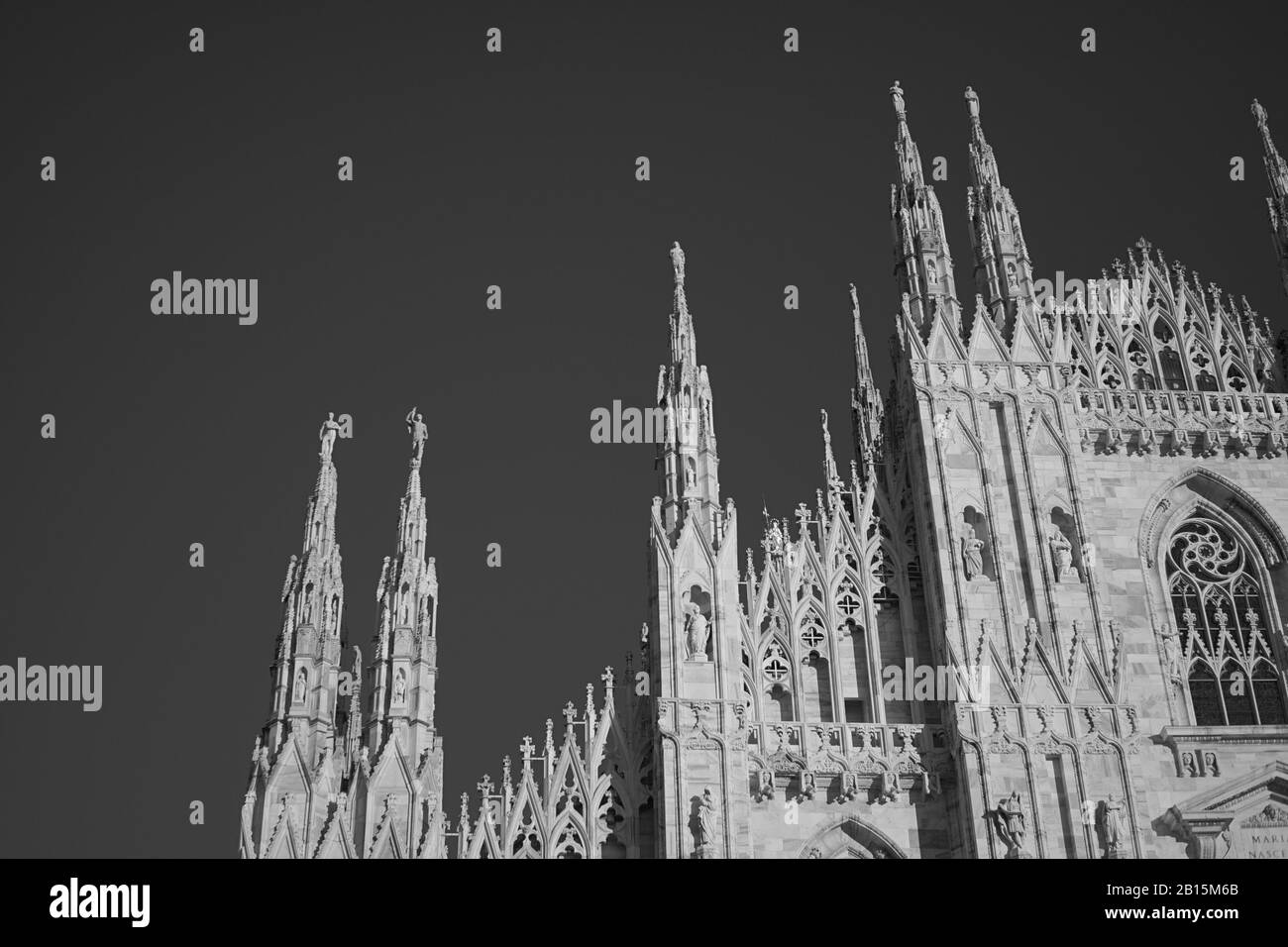 Duomo di Milano Foto Stock