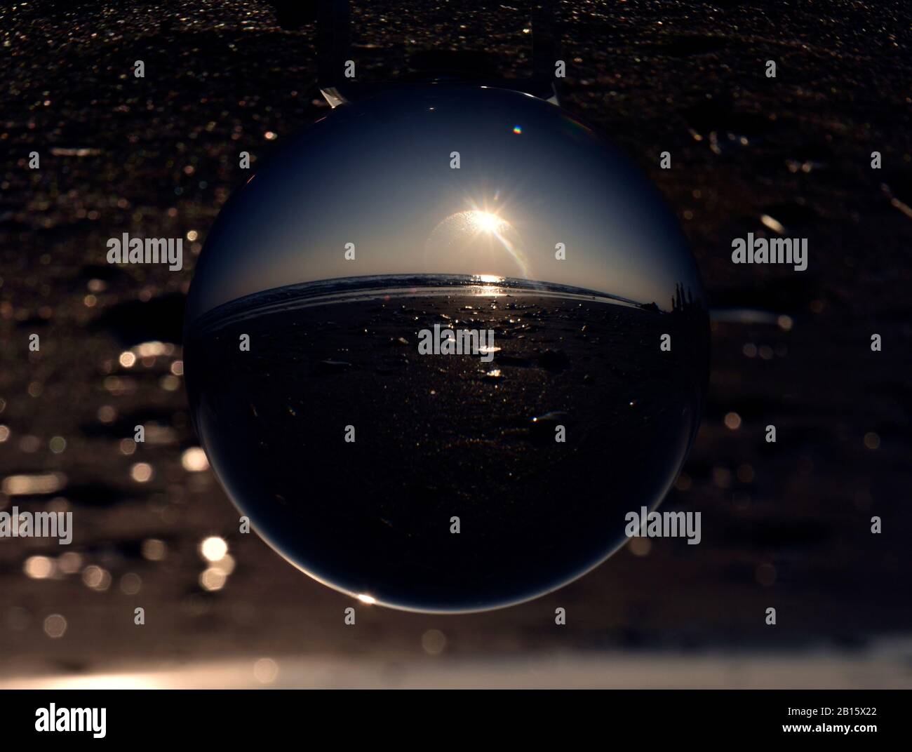 Fotografia di Lenseball Foto Stock