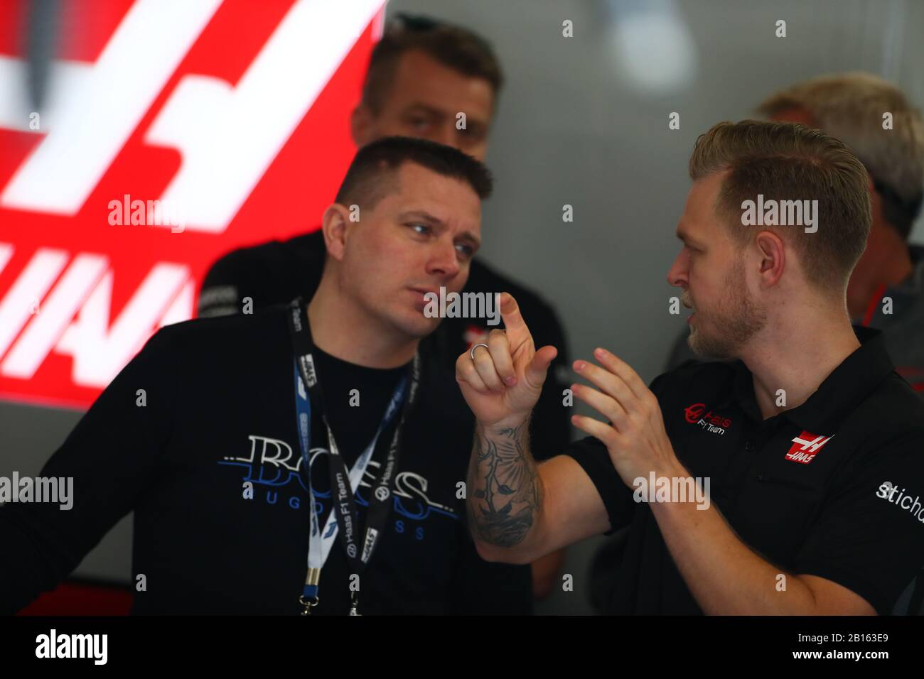 20 Kevin Magnussen, Haas F1 Team. GP d'Italia, campionato mondiale di Formula 1 2020, giornate invernali di test n. 1 2020 Barcellona, 19-21 febbraio 2020. Foto Stock