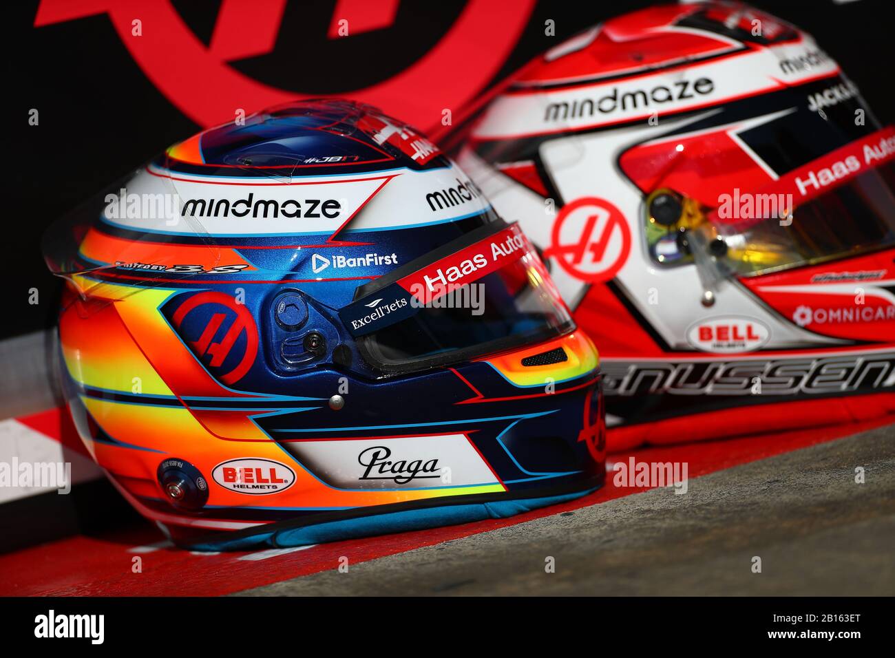 20 Kevin Magnussen, Haas F1 Team. GP d'Italia, campionato mondiale di Formula 1 2020, giornate invernali di test n. 1 2020 Barcellona, 19-21 febbraio 2020. Foto Stock